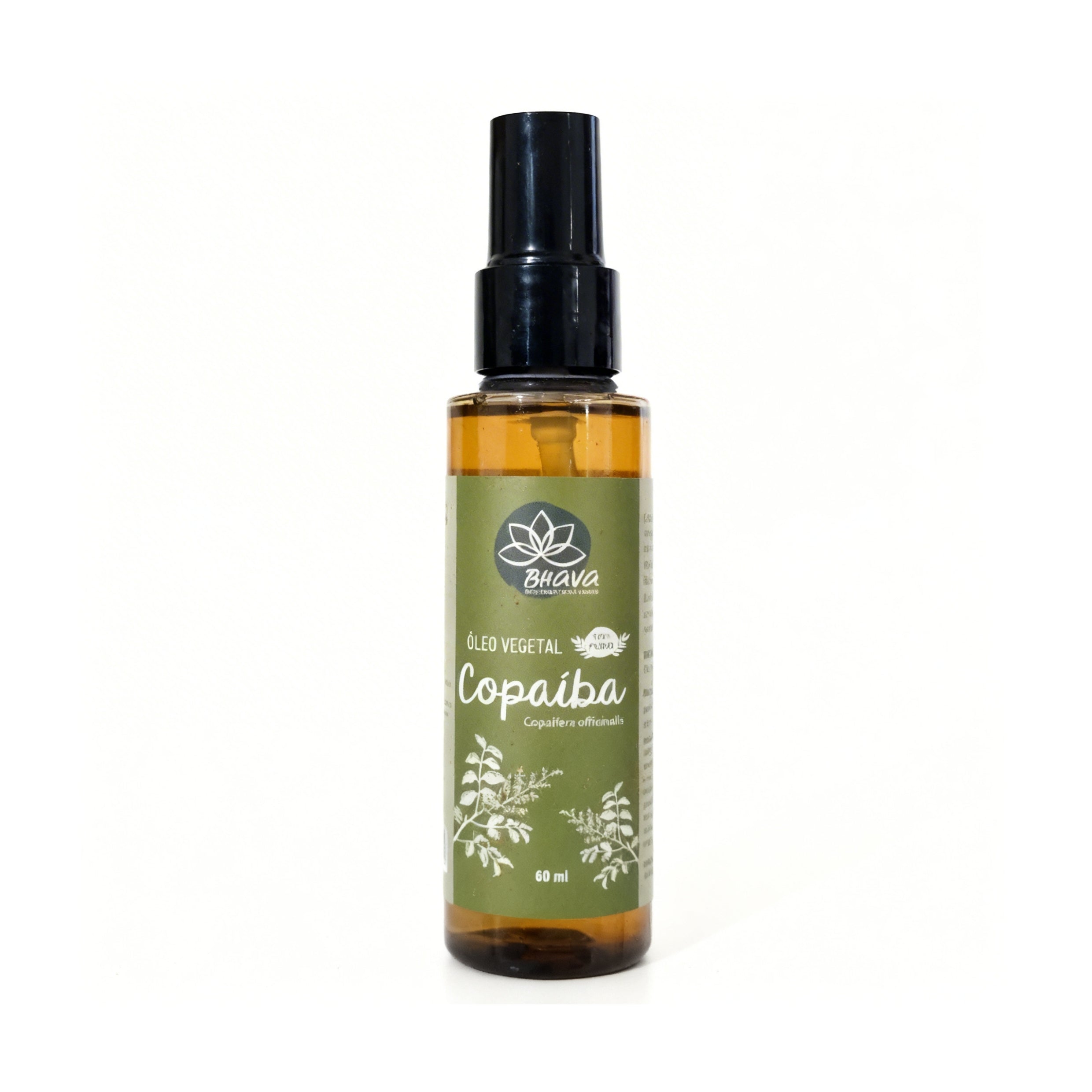 Óleo Vegetal de Copaíba 60ml - 100% Puro