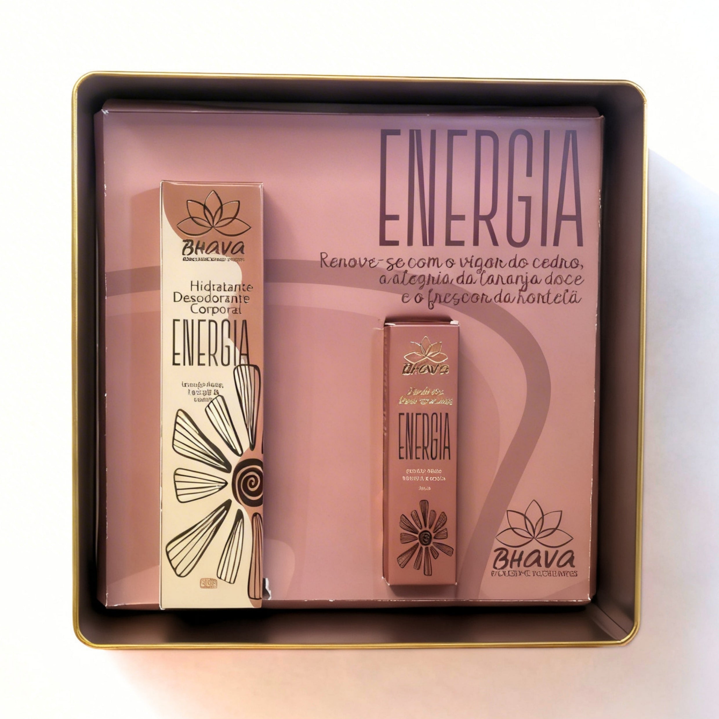 KIT ENERGIA - hidratante e blend aromatico 100% natural