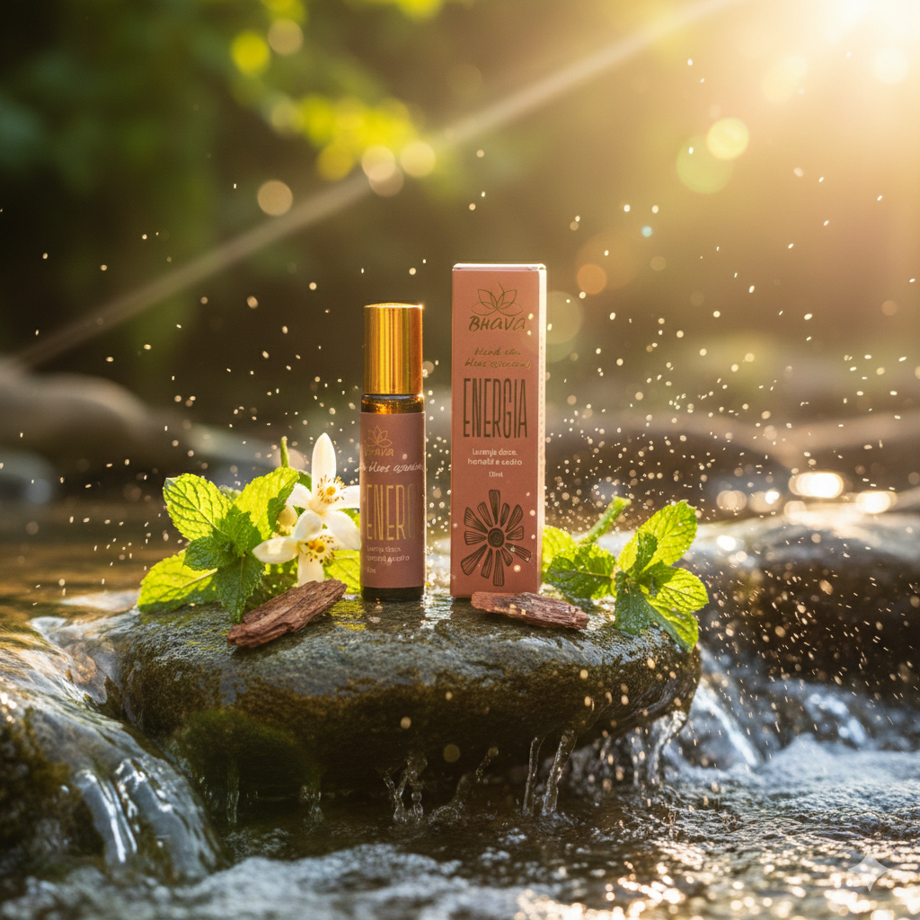 Roll-on blend aromático - Energia 10ml 100% natural