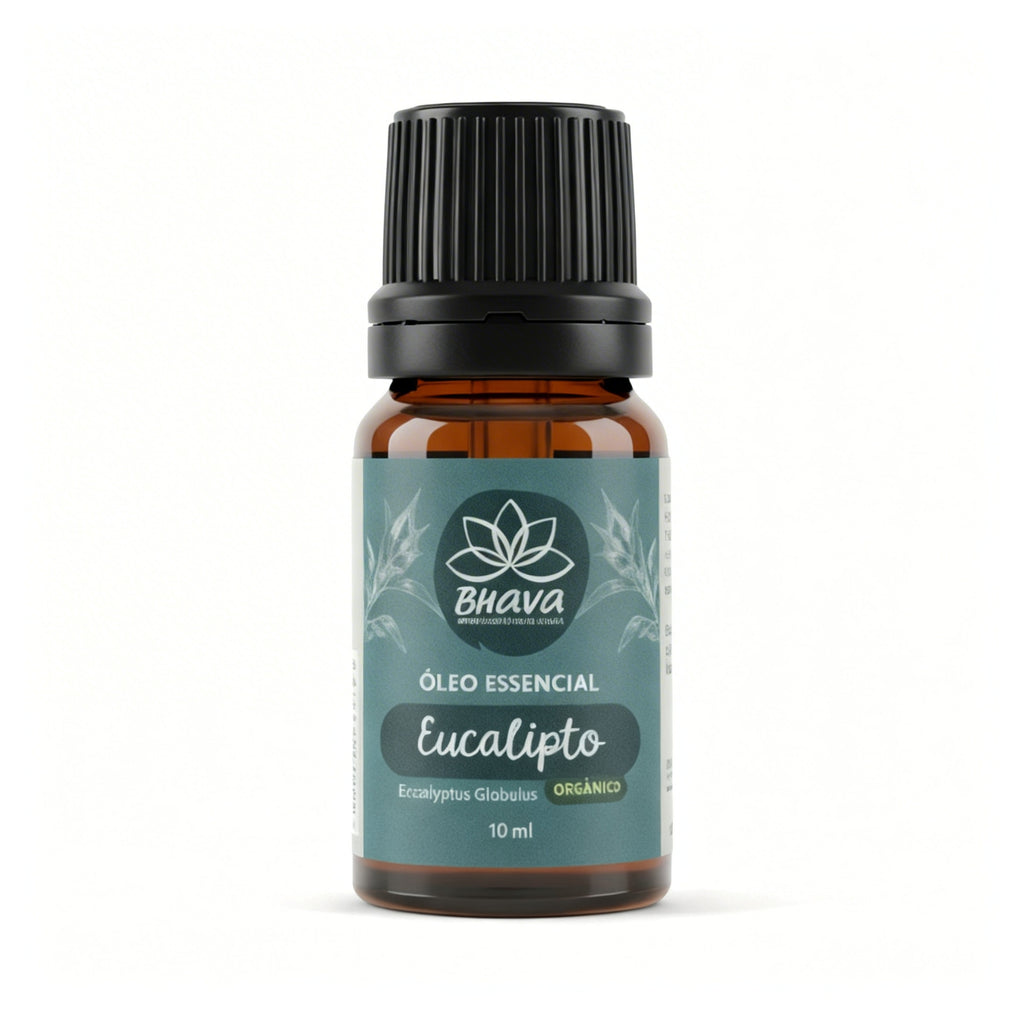 Óleo Essencial de Eucalipto Orgânico 10ml - 100% Puro