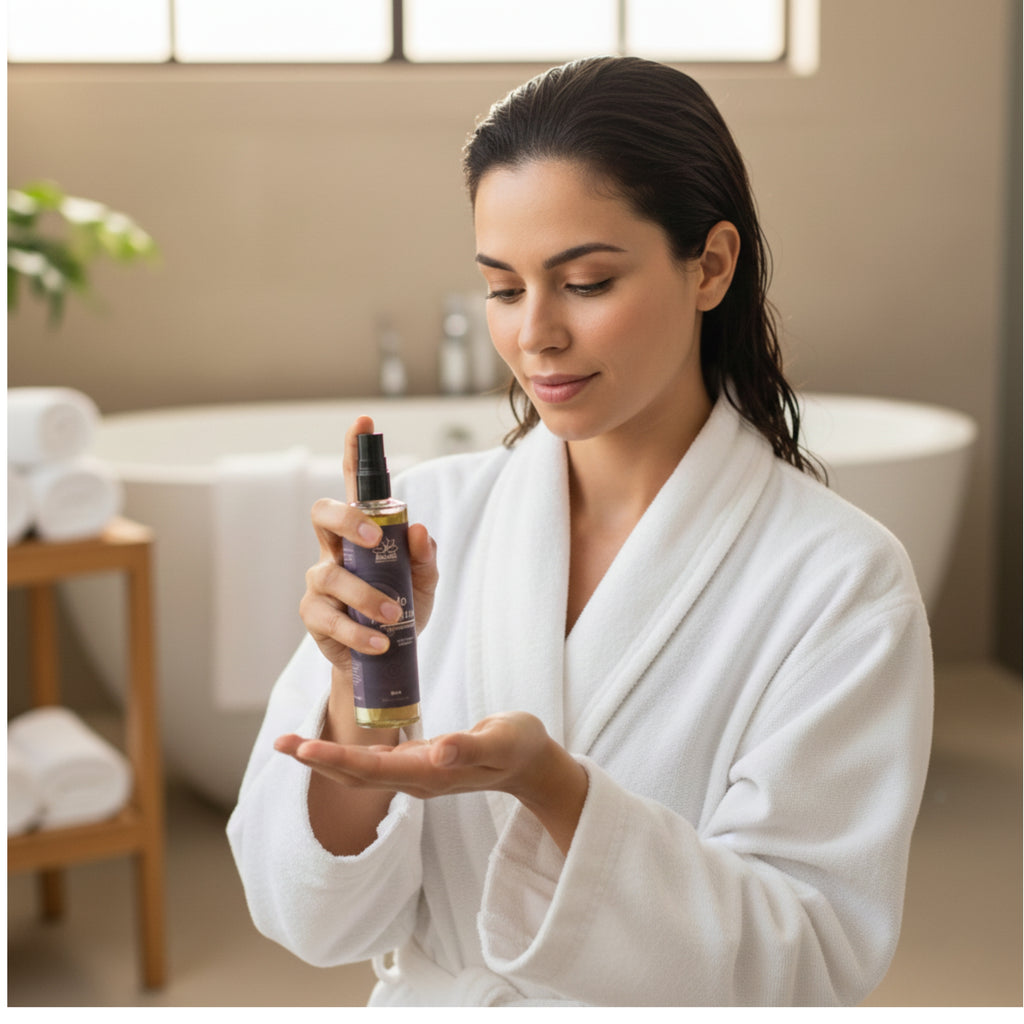 Óleo Corporal Sagrado Feminino 50ml - 100% Natural