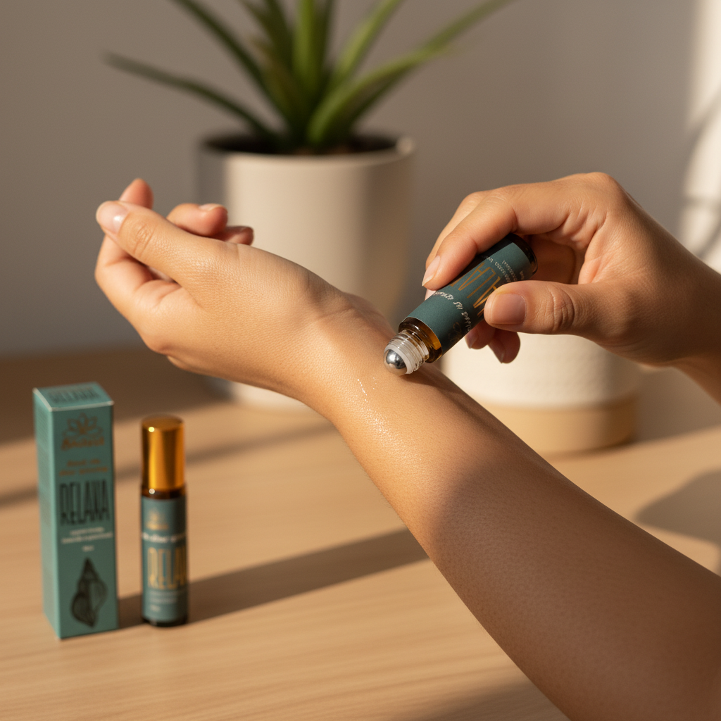 Roll-on blend aromático - Relaxa 10ml 100% natural