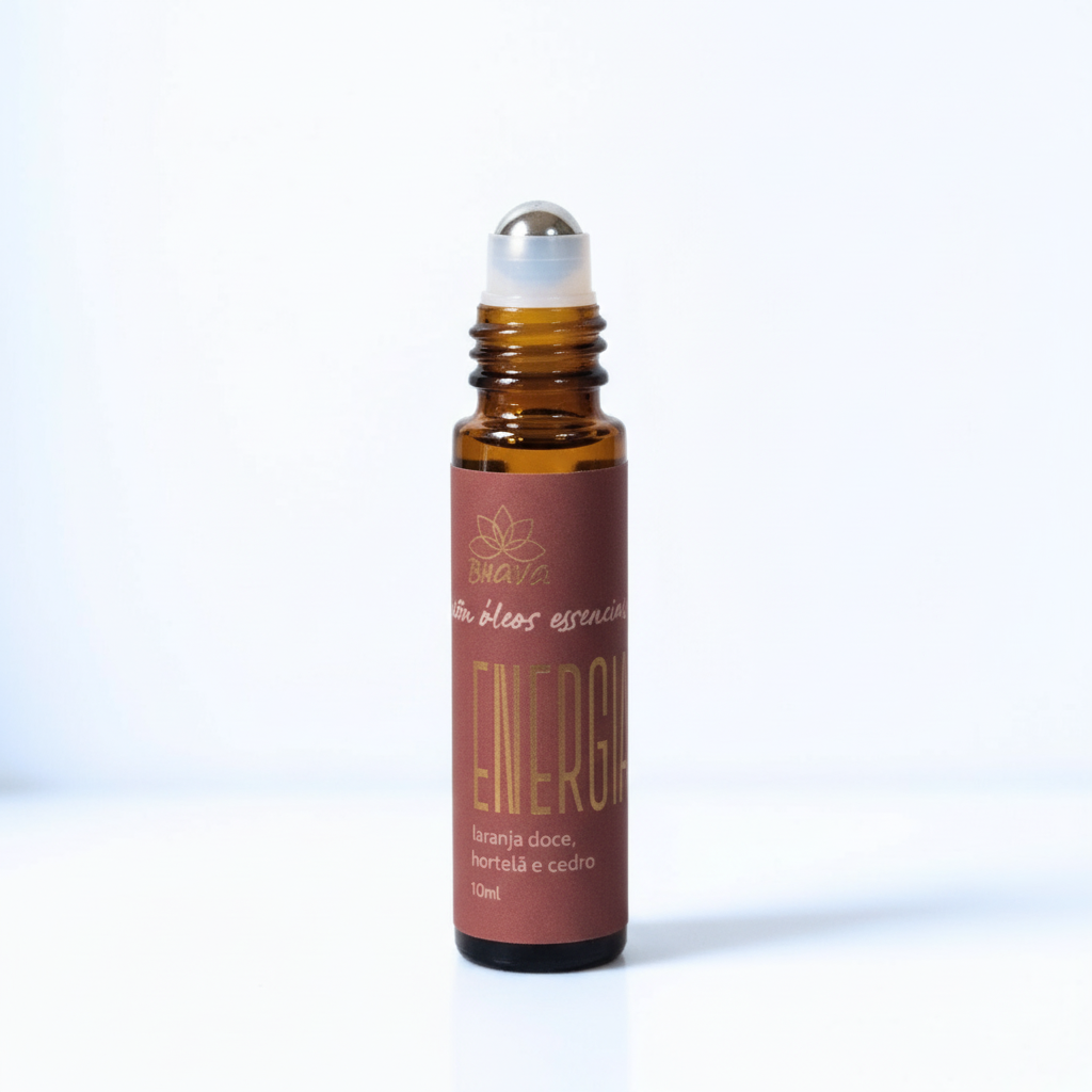 Roll-on blend aromático - Energia 10ml 100% natural