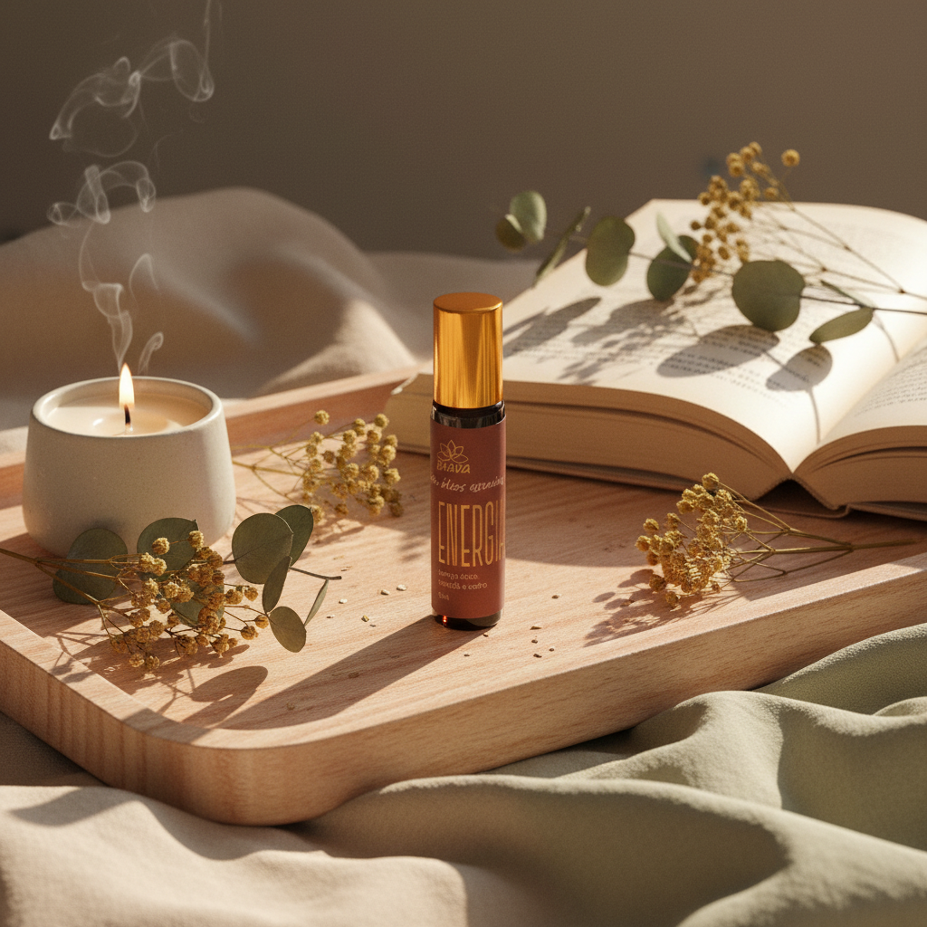 Roll-on blend aromático - Energia 10ml 100% natural