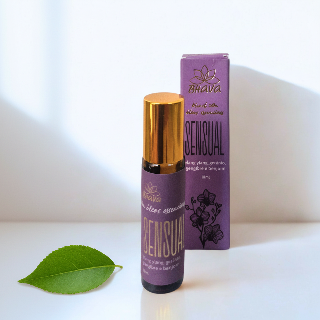 Roll-on blend aromático - Sensual 10ml 100% natural