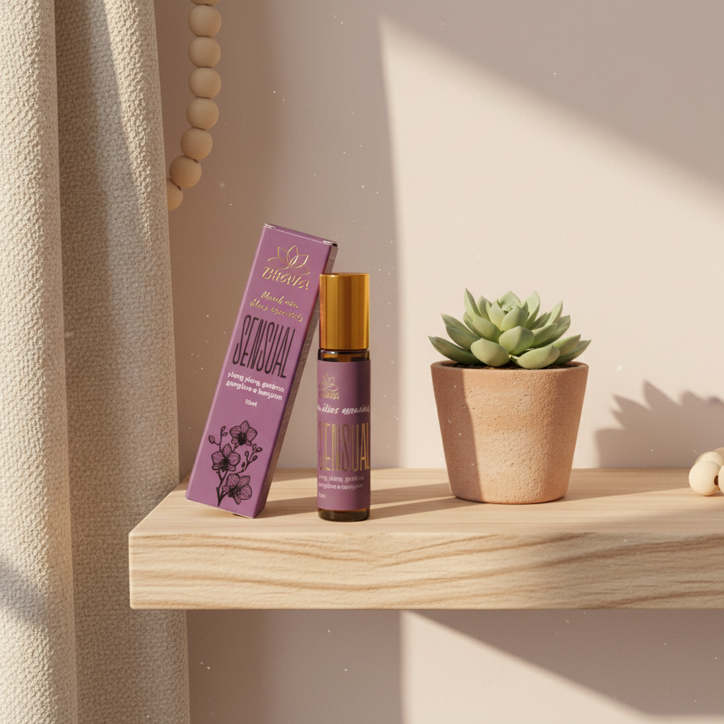 Roll-on blend aromático - Sensual 10ml 100% natural