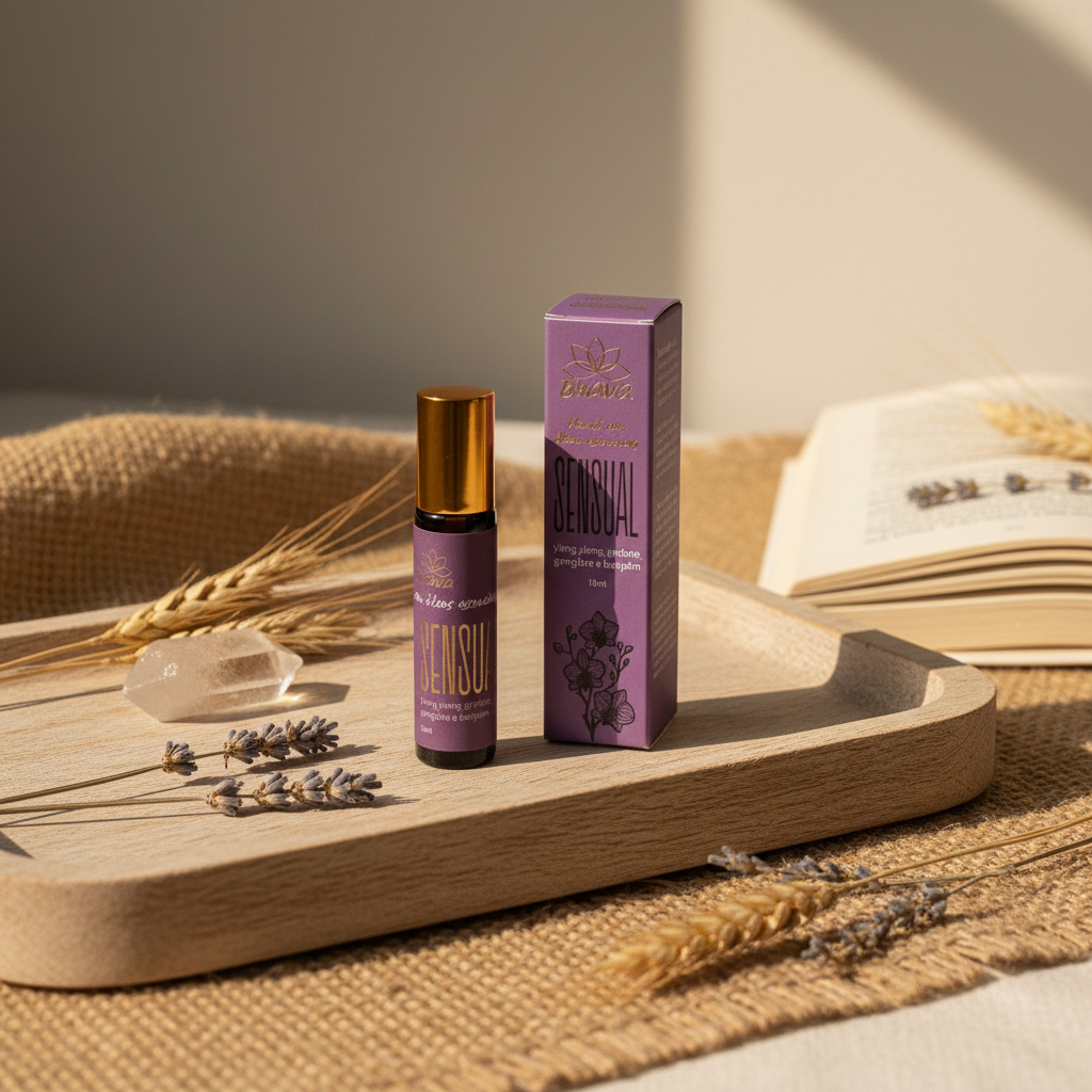Roll-on blend aromático - Sensual 10ml 100% natural