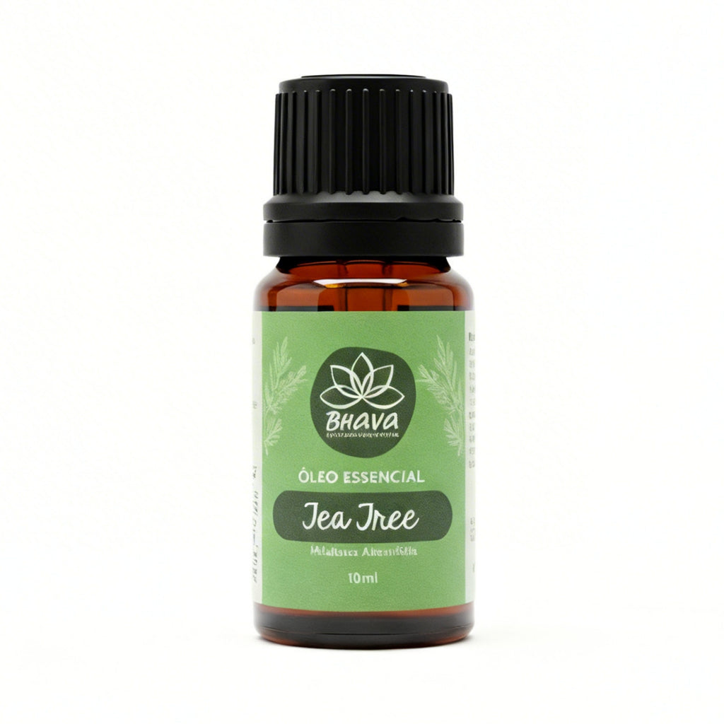 Óleo Essencial de Tea Tree (Melaleuca) 10ml - 100% Puro