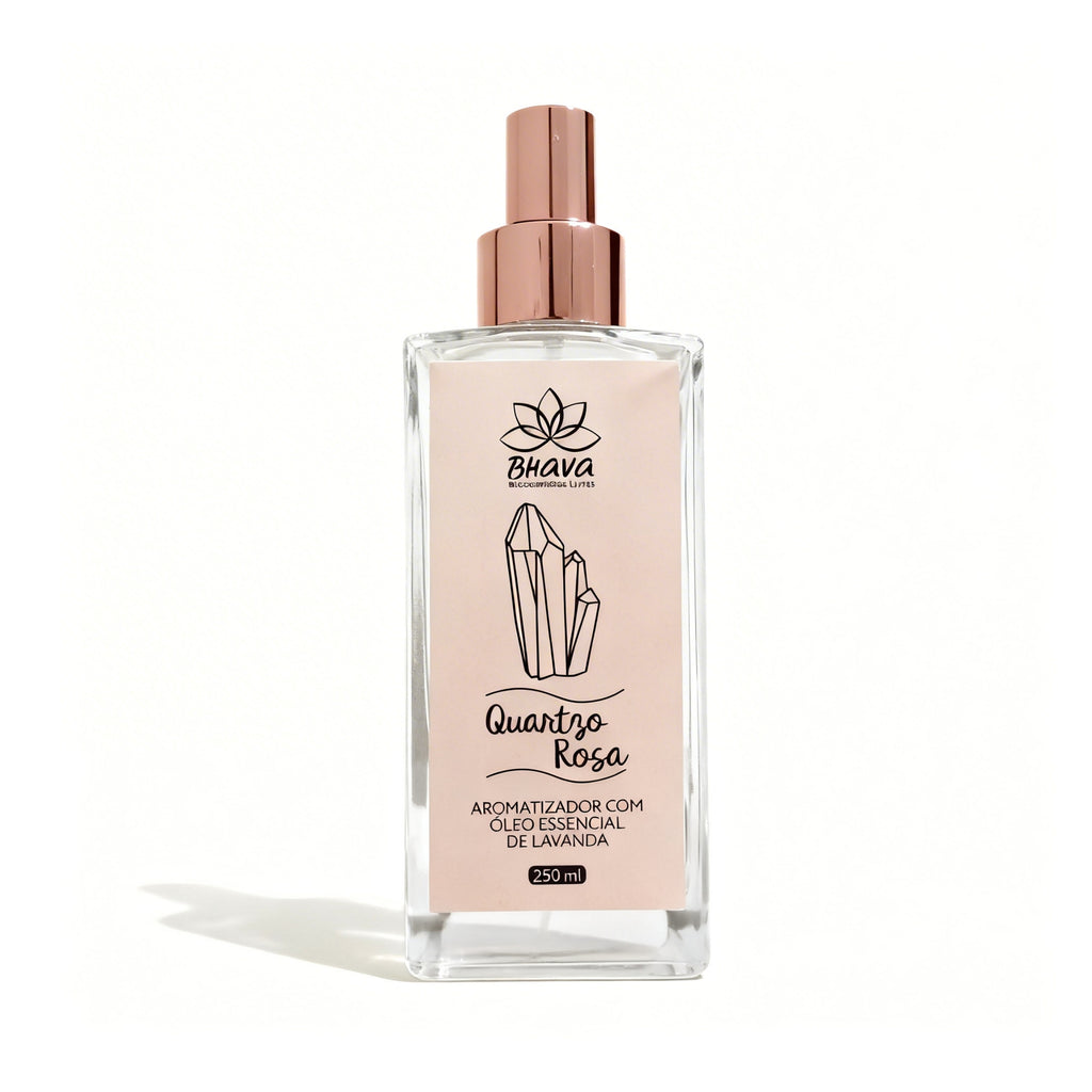 Aromatizador de Ambiente Quartzo Rosa 100% Natural 250ml