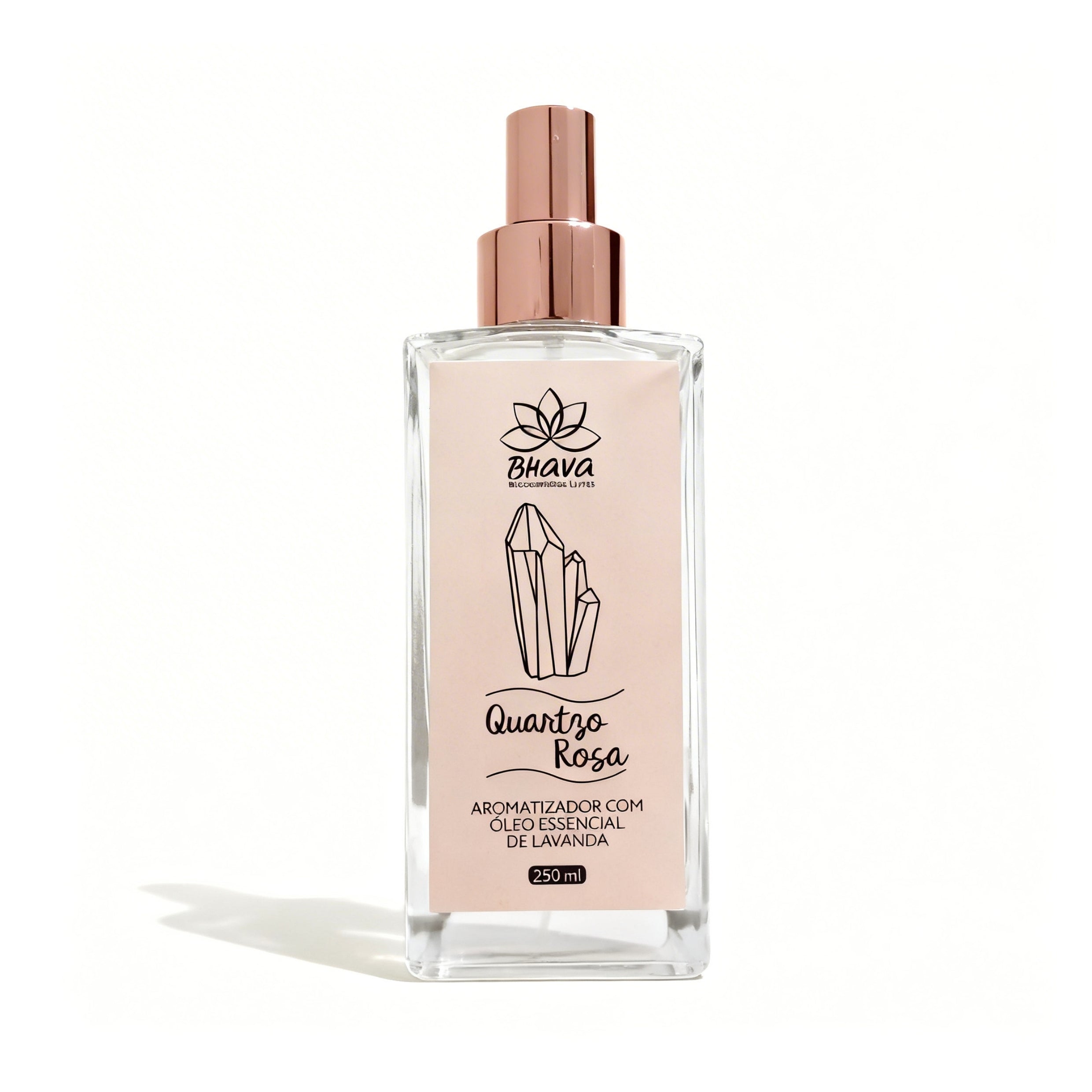 Aromatizador de Ambiente Quartzo Rosa 100% Natural 250ml
