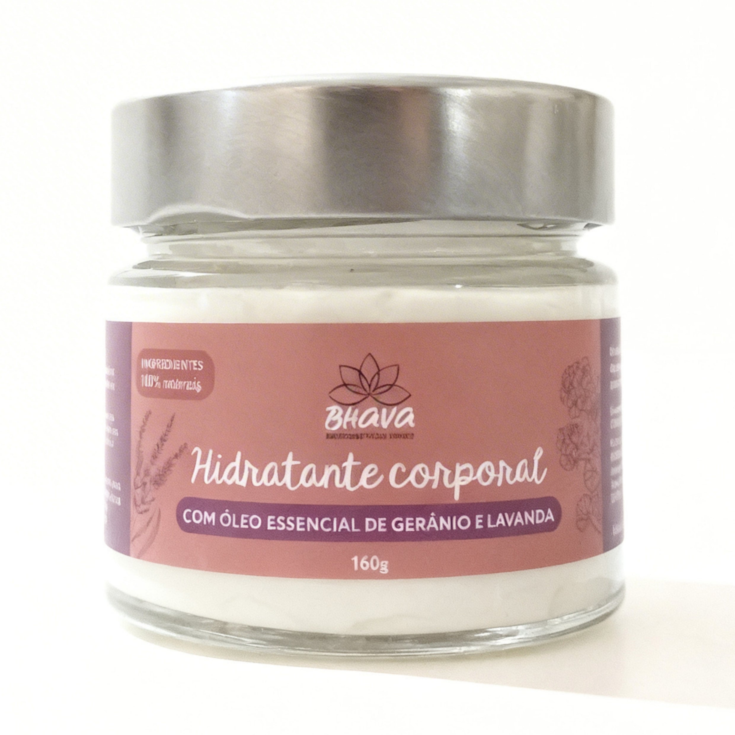Hidratante corporal 100% Natural 160g