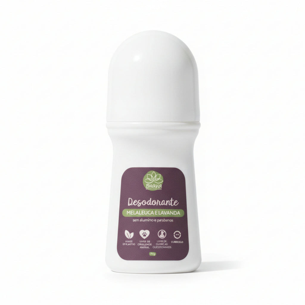 Desodorante Rollon sem alumínio 100% natural 75ml