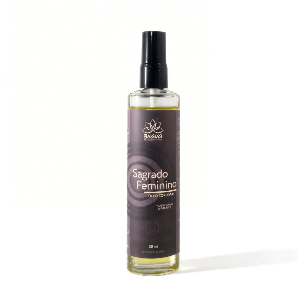 Óleo Corporal Sagrado Feminino 50ml - 100% Natural