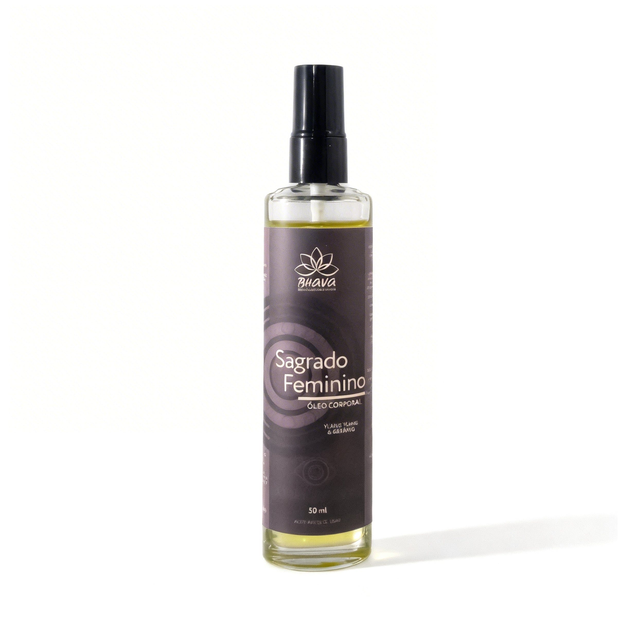 Óleo Corporal Sagrado Feminino 50ml - 100% Natural