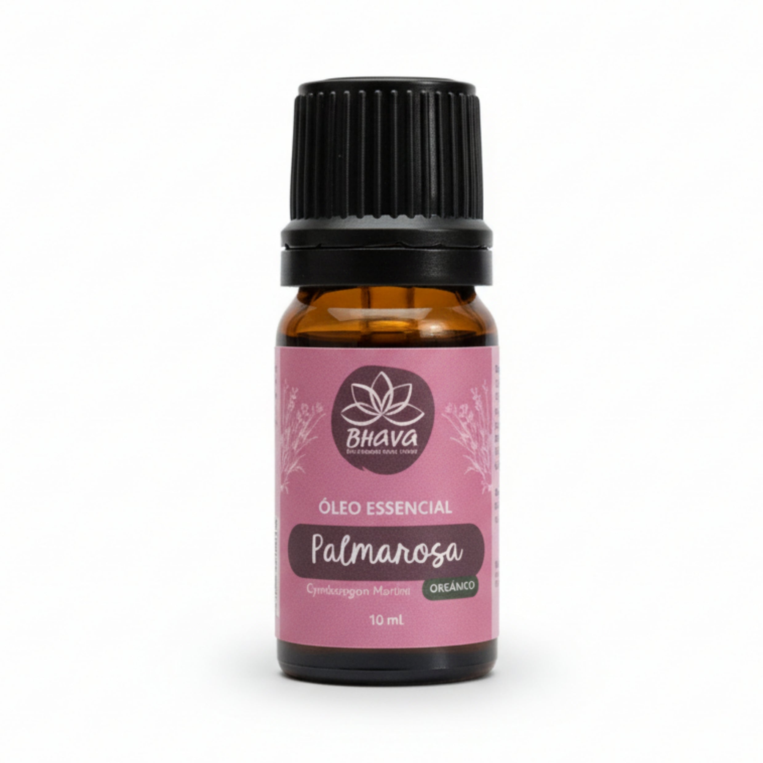 Óleo Essencial de Palmarosa Orgânico 10ml - 100% Puro