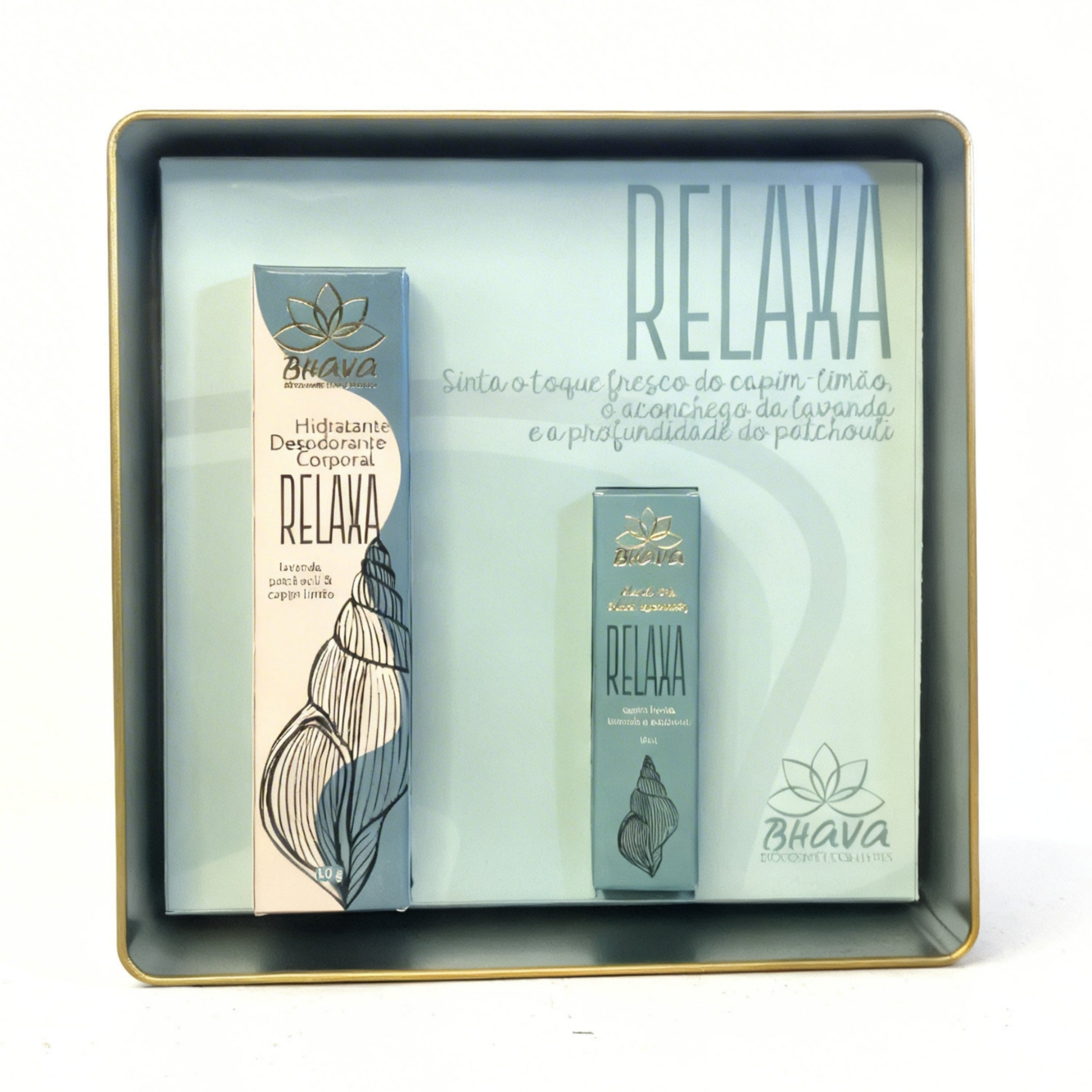 KIT RELAXA - hidratante e blend aromatico 100% natural