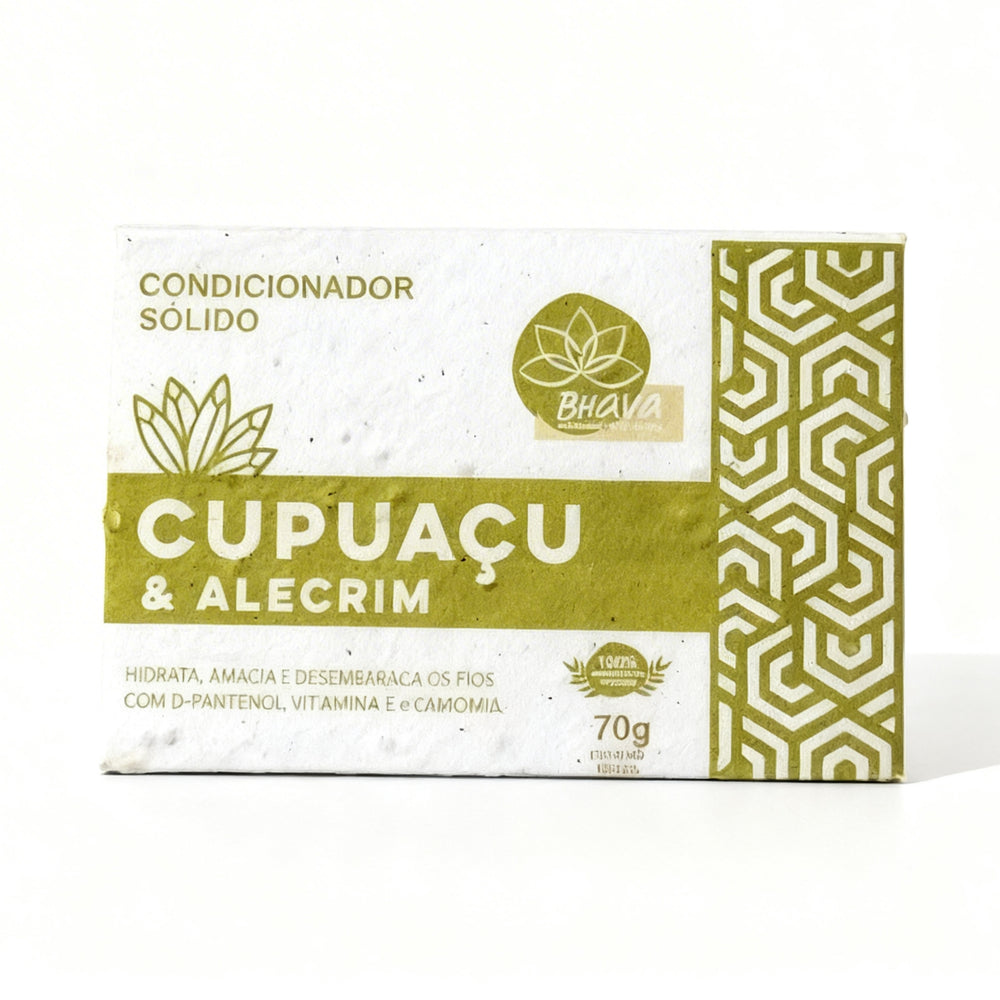 Condicionador sólido 100% Natural 70gr - Lixo Zero