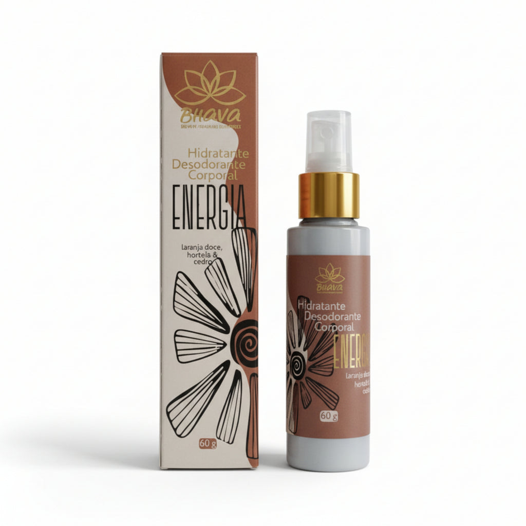 Hidratante Corporal Energia 60g 100% natural