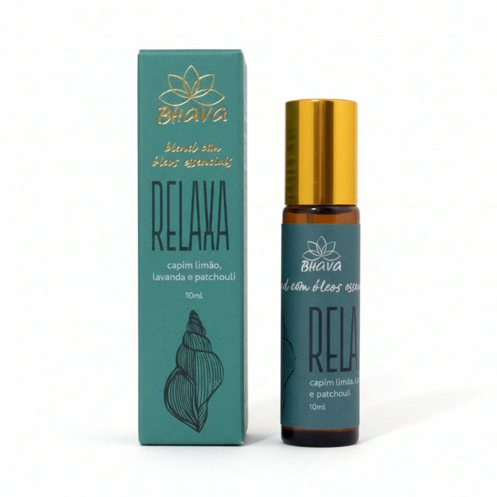 Roll-on blend aromático - Relaxa 10ml 100% natural