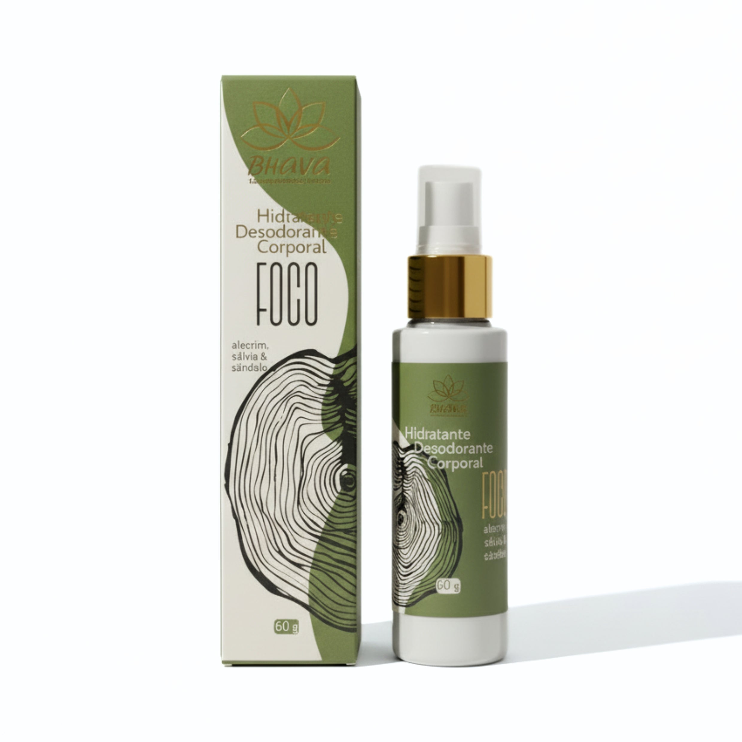 Hidratante Corporal Foco 60g 100% natural