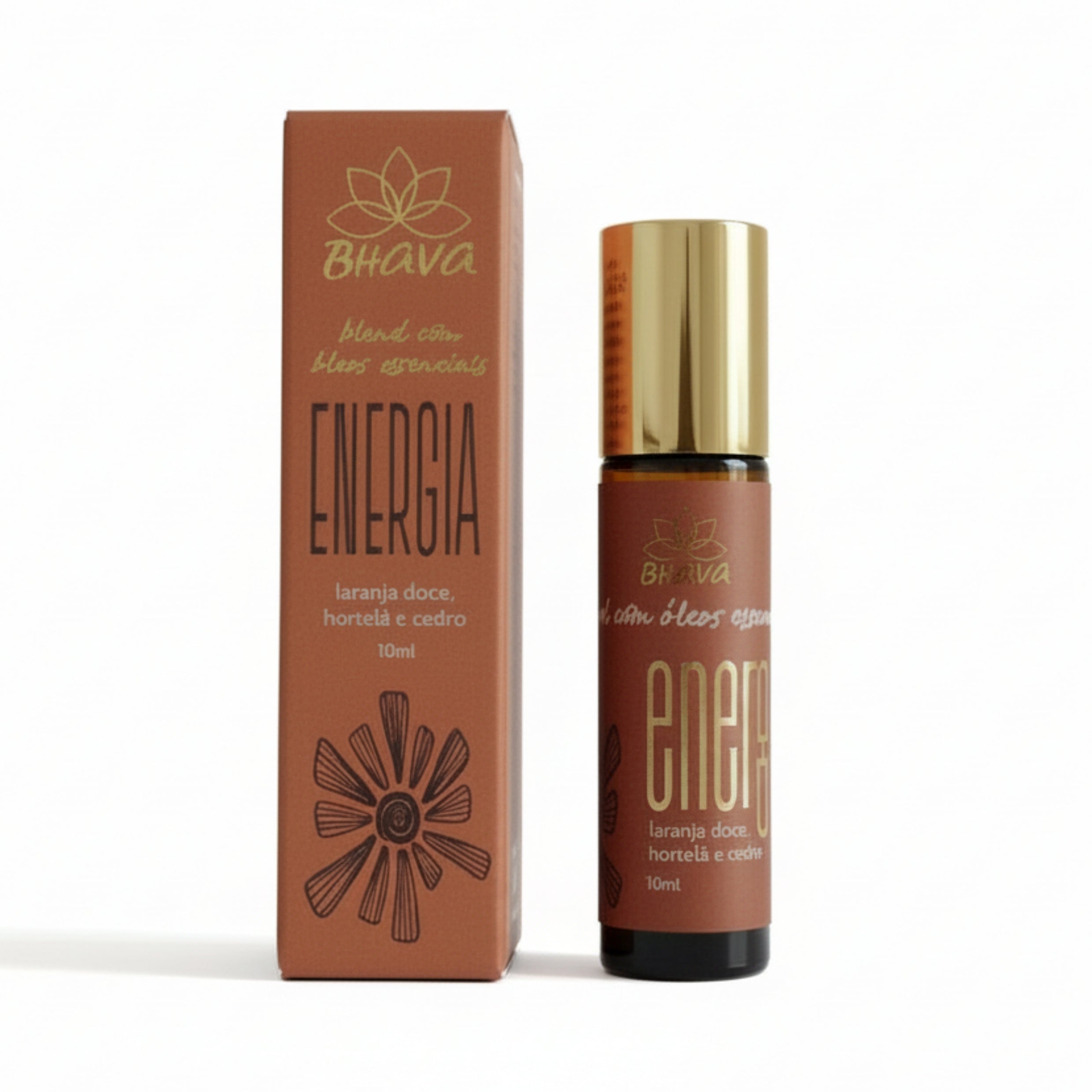 Roll-on blend aromático - Energia 10ml 100% natural