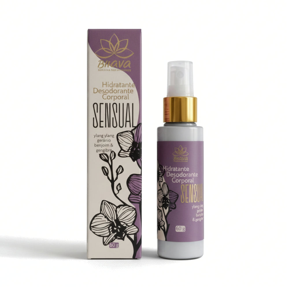 Hidratante Corporal Sensual 60g 100% natural