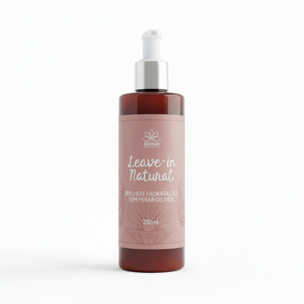 Leave-in pré e pós enxague 100% Natural 250 ml