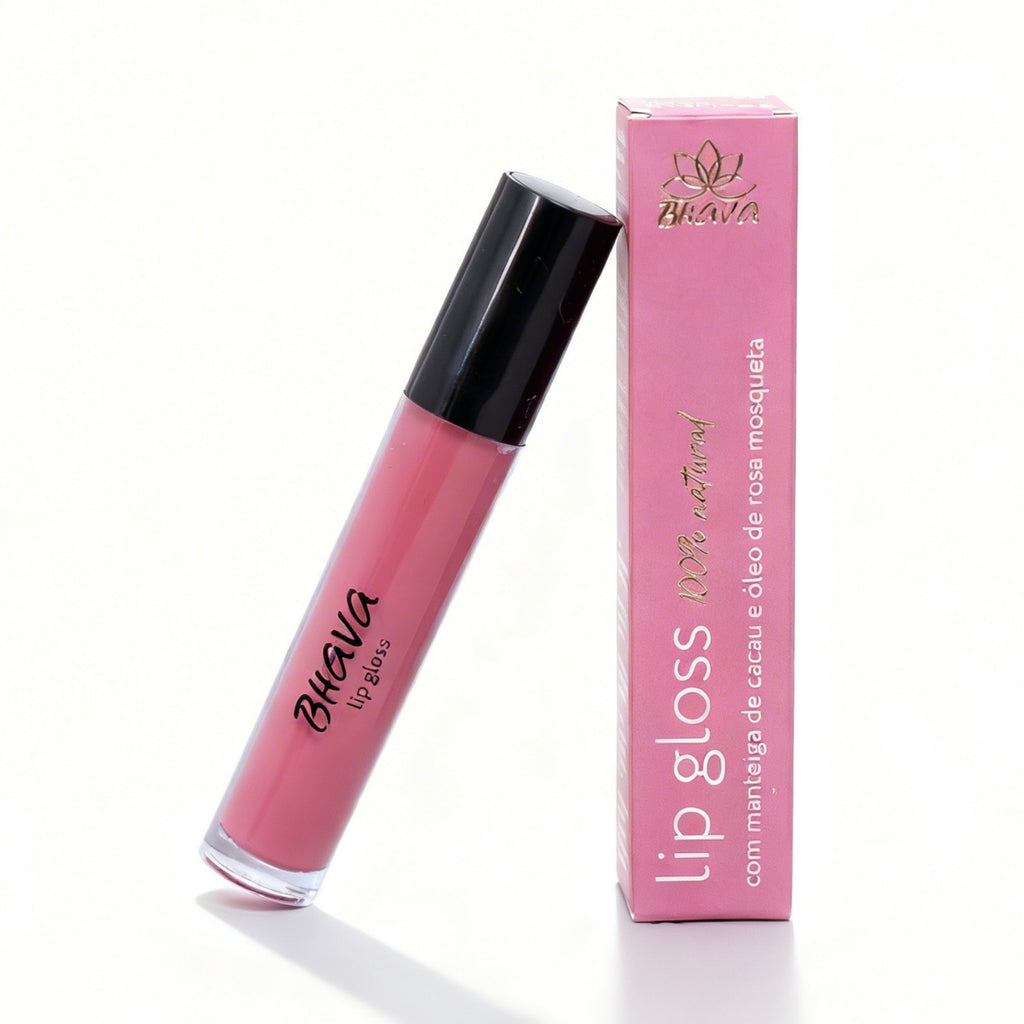 Lip Gloss Rosa Manacá 6g 100% natural
