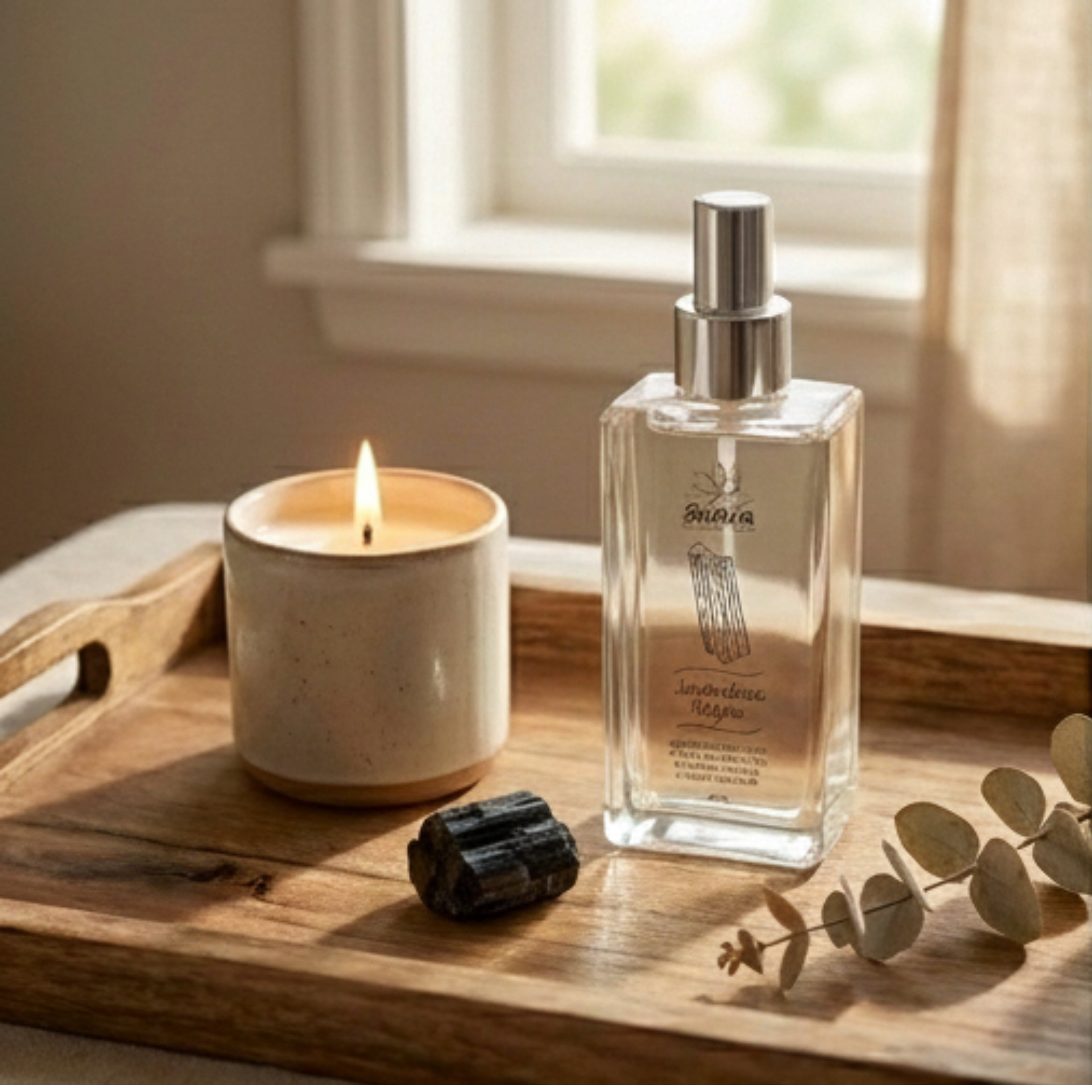 Aromatizador de Ambiente Turmalina Negra 250 ml 100% natural