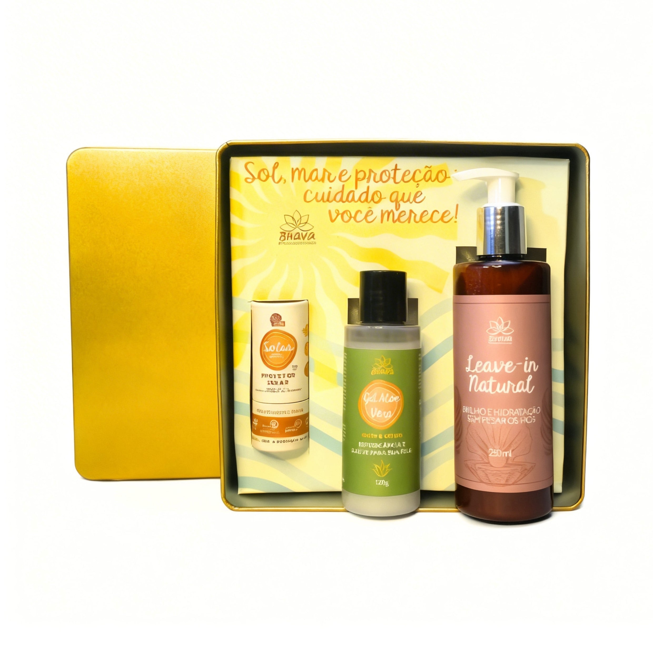 Kit Praia 100% natural