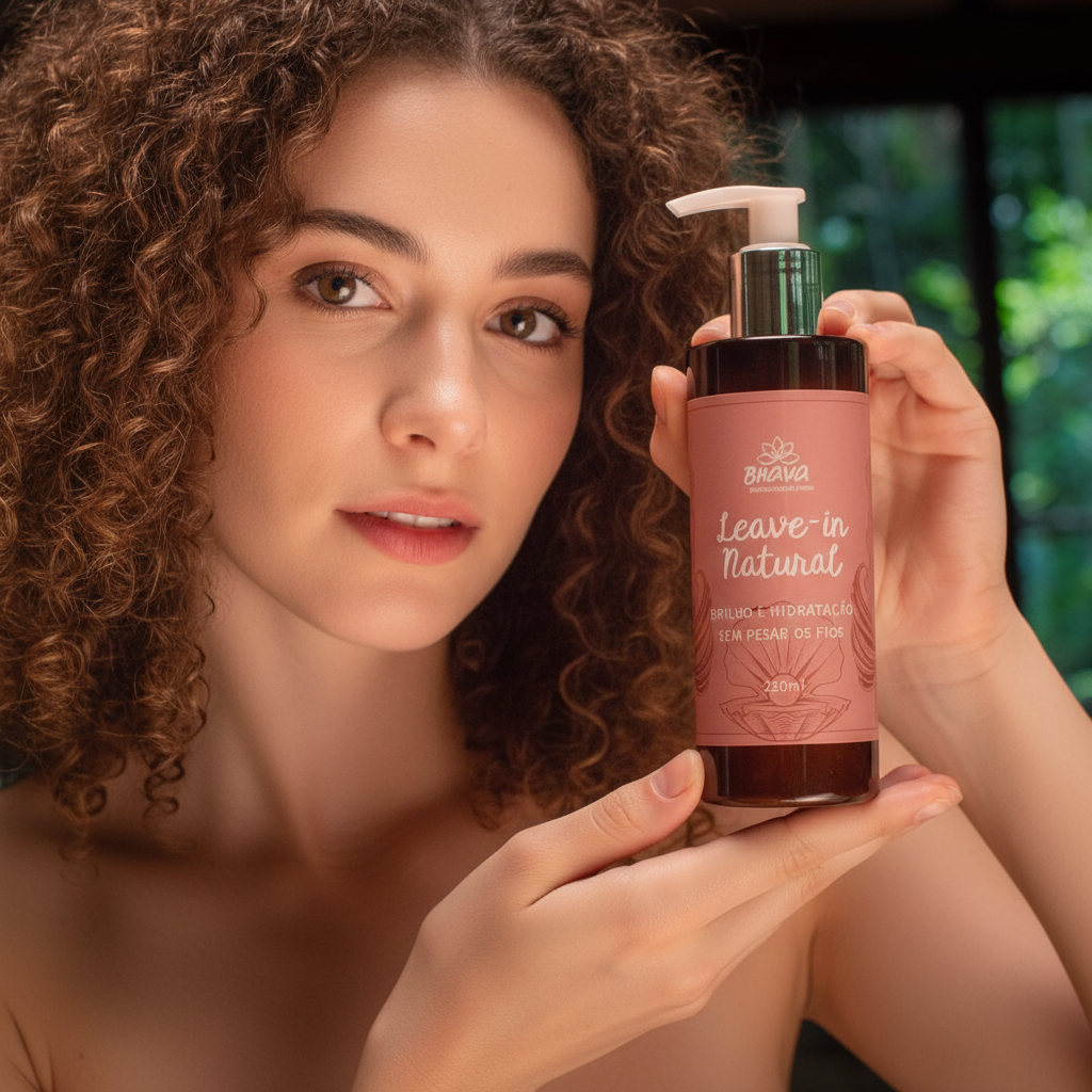 Leave-in pré e pós enxague 100% Natural 250 ml