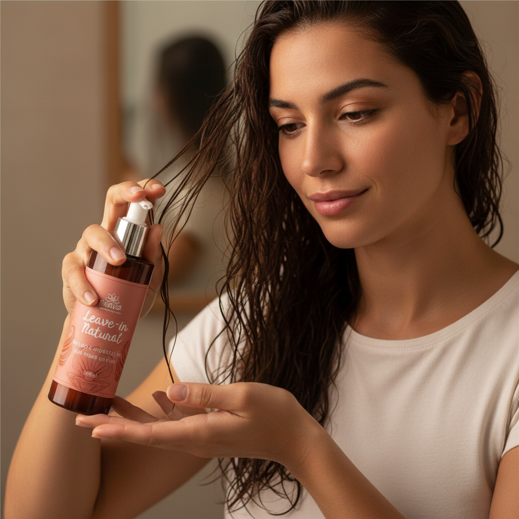Leave-in pré e pós enxague 100% Natural 250 ml