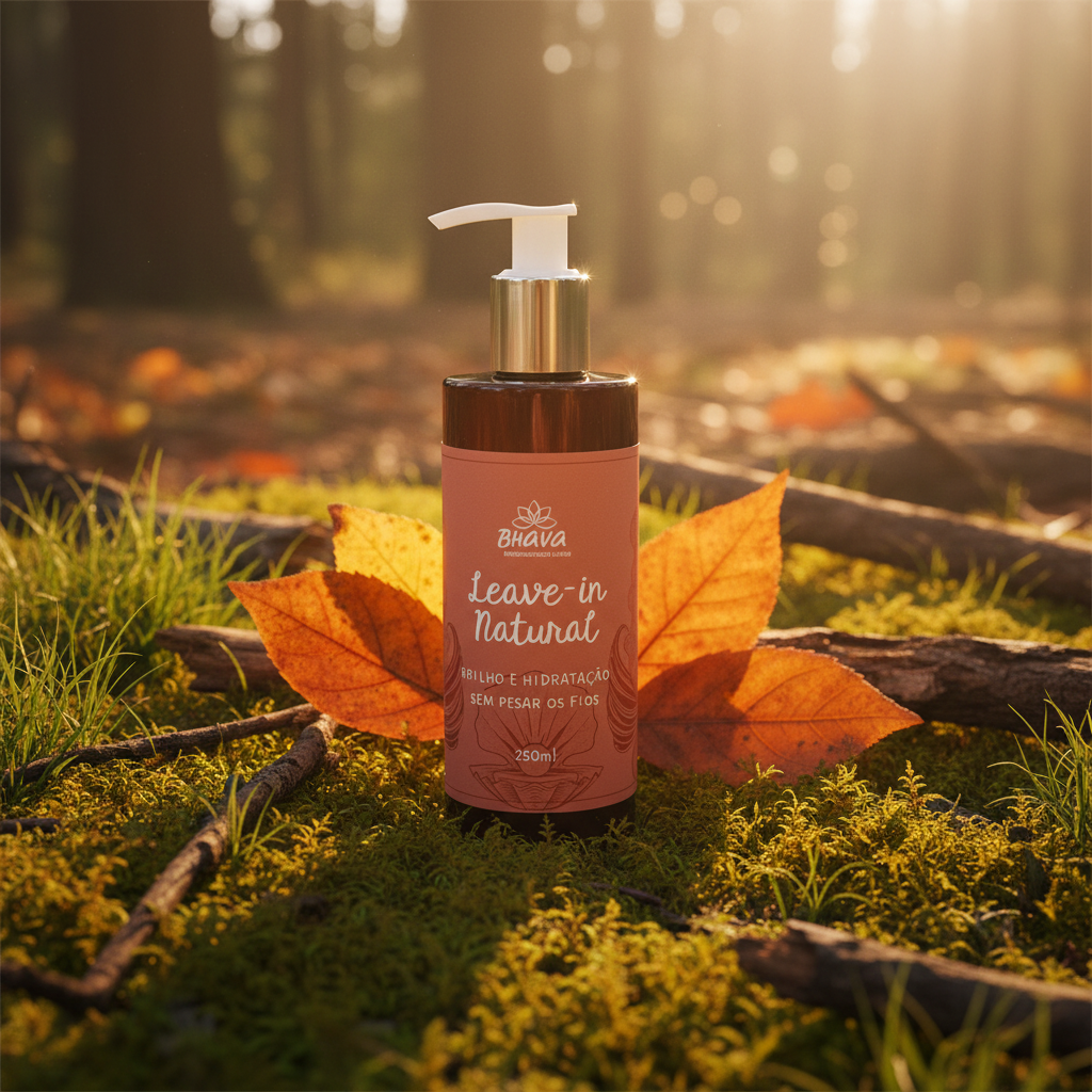 Leave-in pré e pós enxague 100% Natural 250 ml