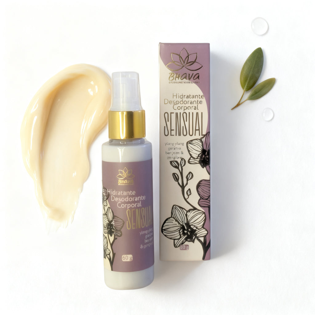 Hidratante Corporal Sensual 60g 100% natural