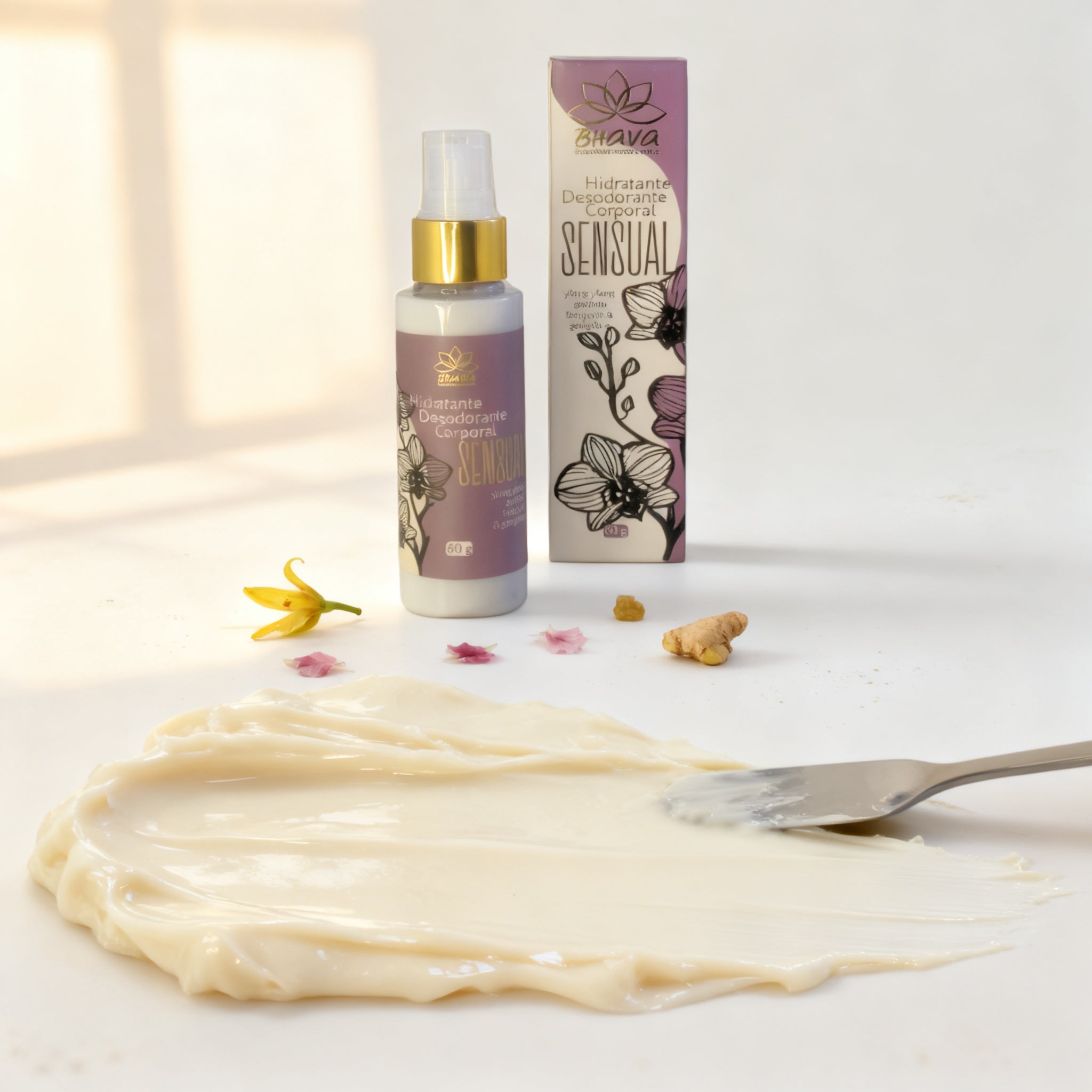Hidratante Corporal Sensual 60g 100% natural