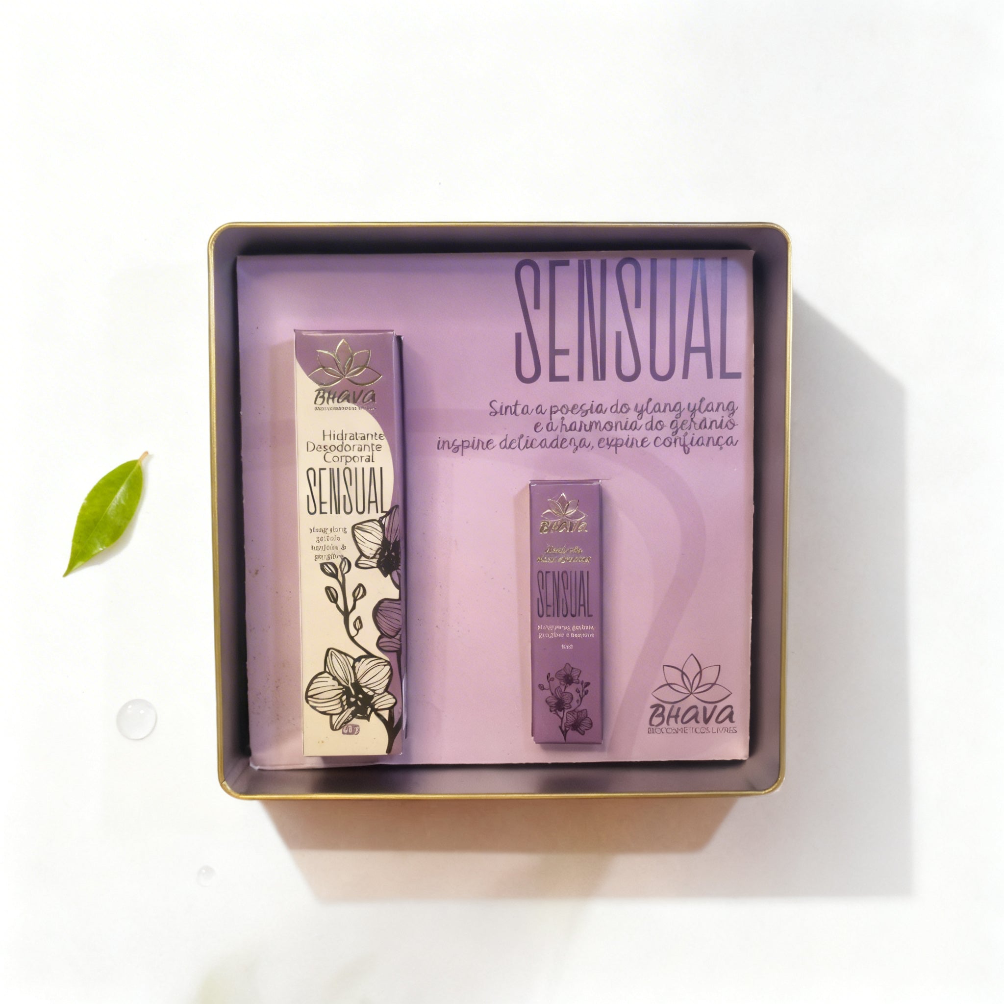 KIT SENSUAL - hidratante e blend aromatico 100% natural