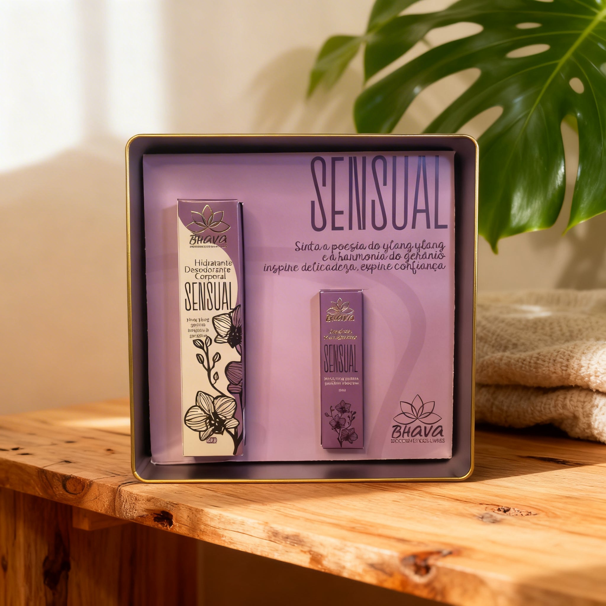 KIT SENSUAL - hidratante e blend aromatico 100% natural