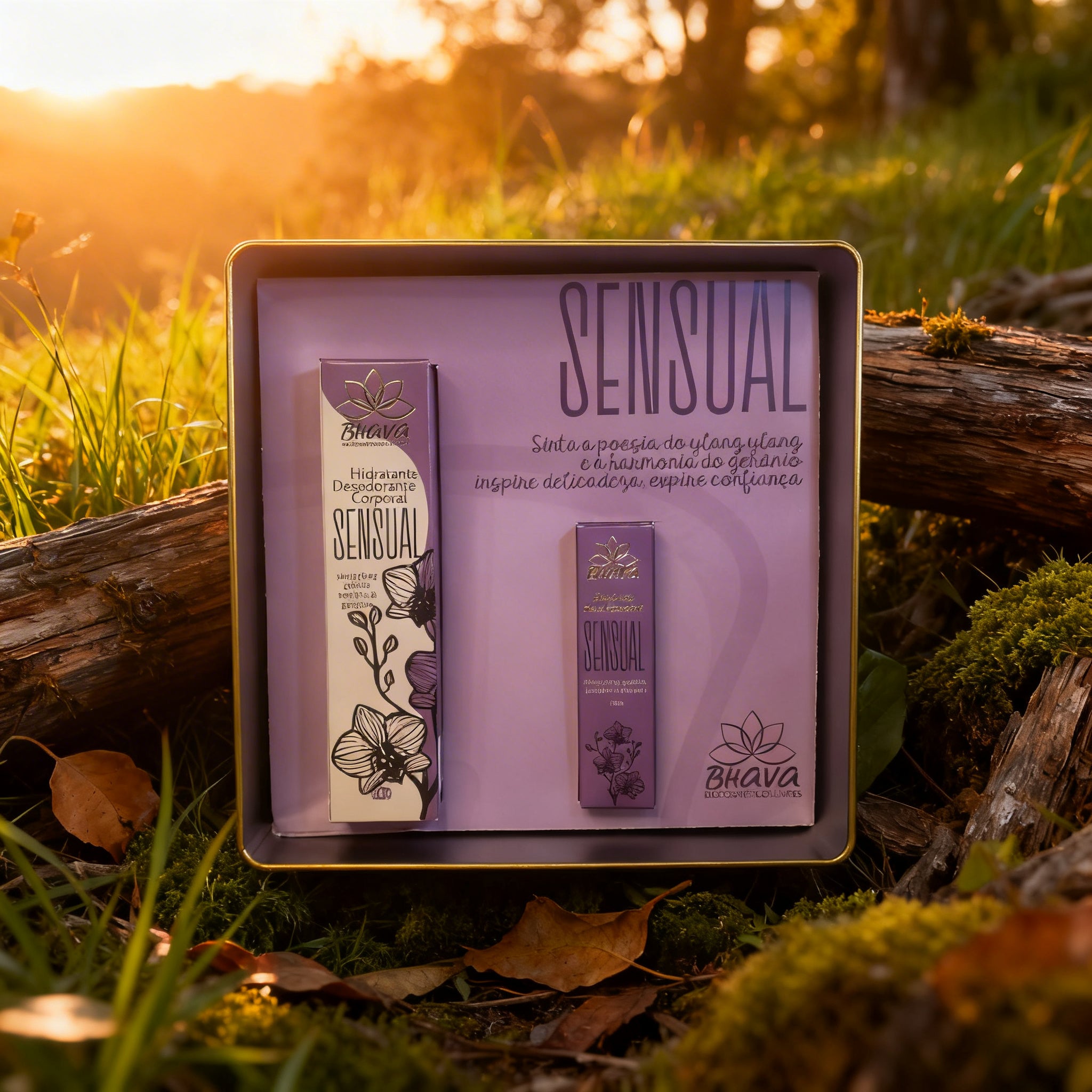 KIT SENSUAL - hidratante e blend aromatico 100% natural