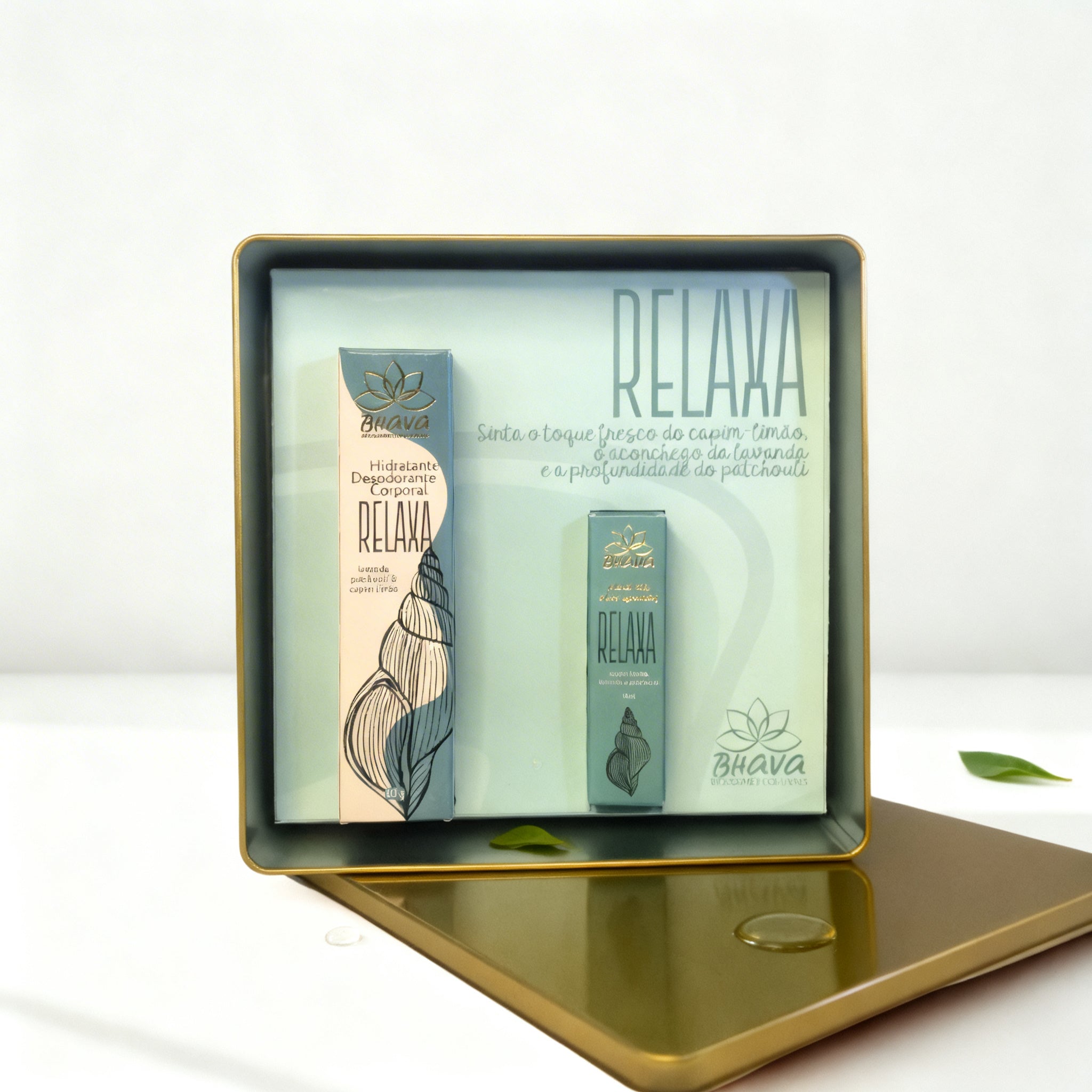 KIT RELAXA - hidratante e blend aromatico 100% natural
