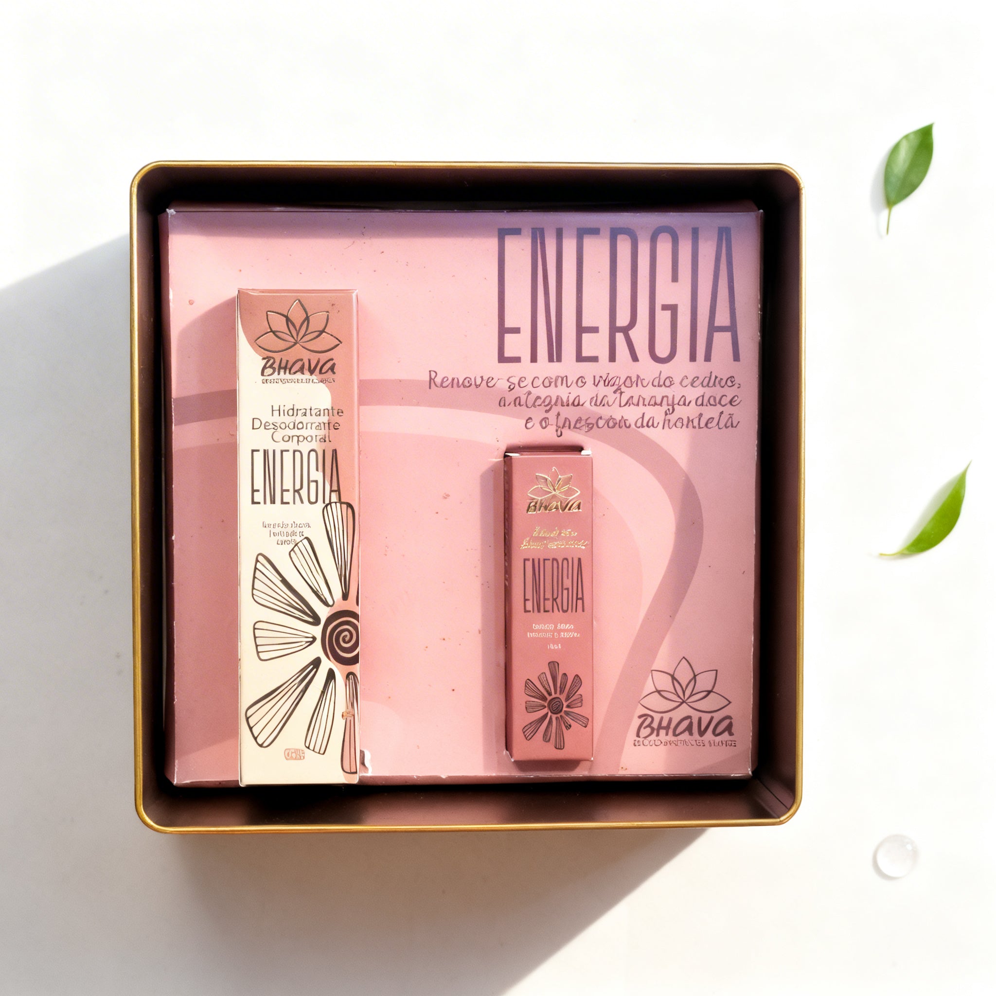 KIT ENERGIA - hidratante e blend aromatico 100% natural