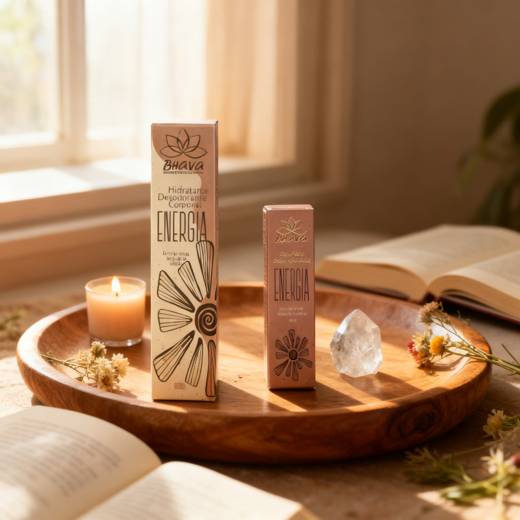 KIT ENERGIA - hidratante e blend aromatico 100% natural