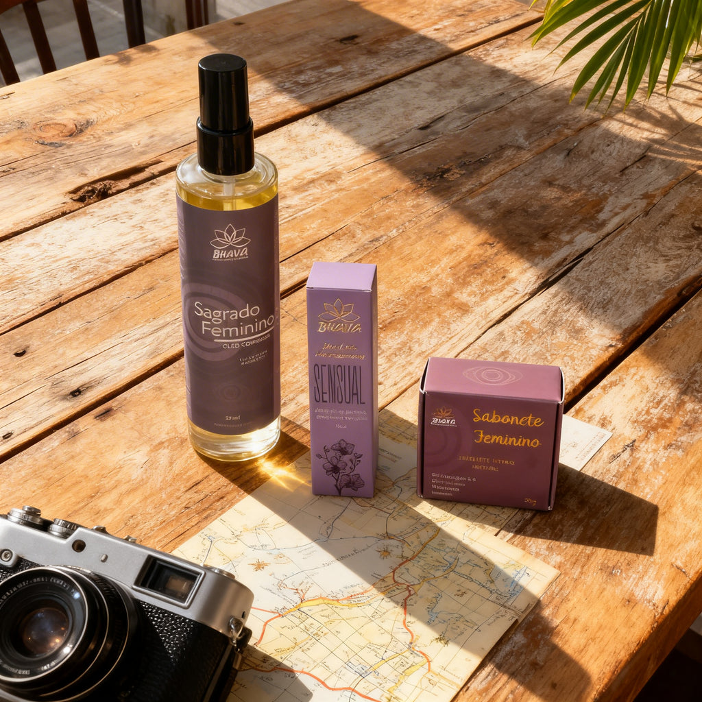 Kit Trio Sagrado Feminino 100% natural