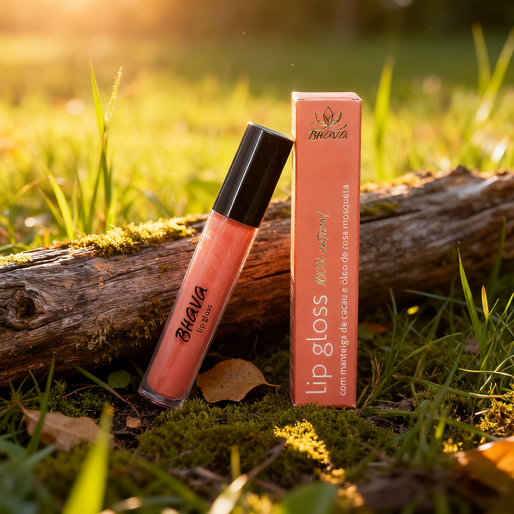 Lip Gloss Vermelho Urucum 6g 100% natural