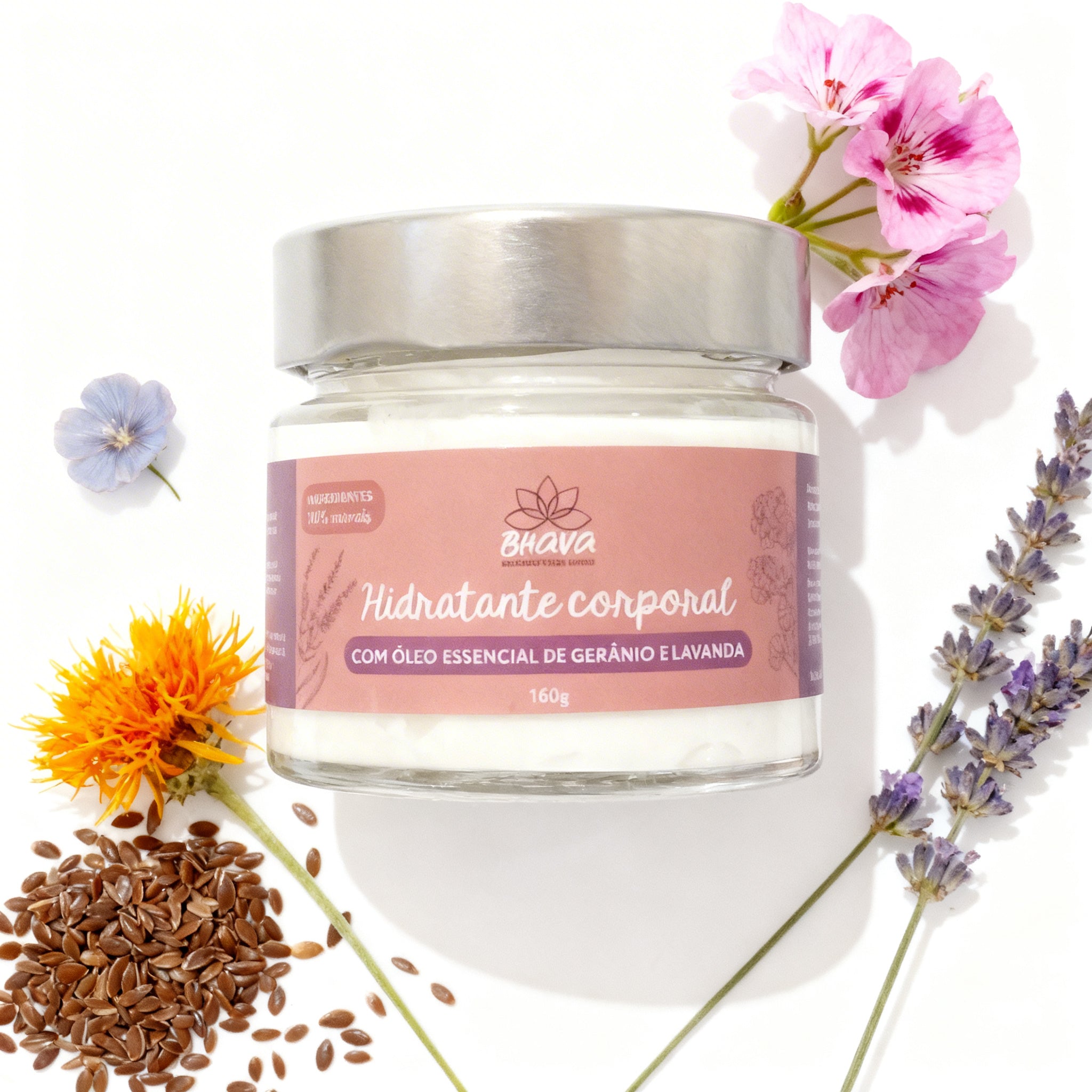 Hidratante corporal 100% Natural 160g