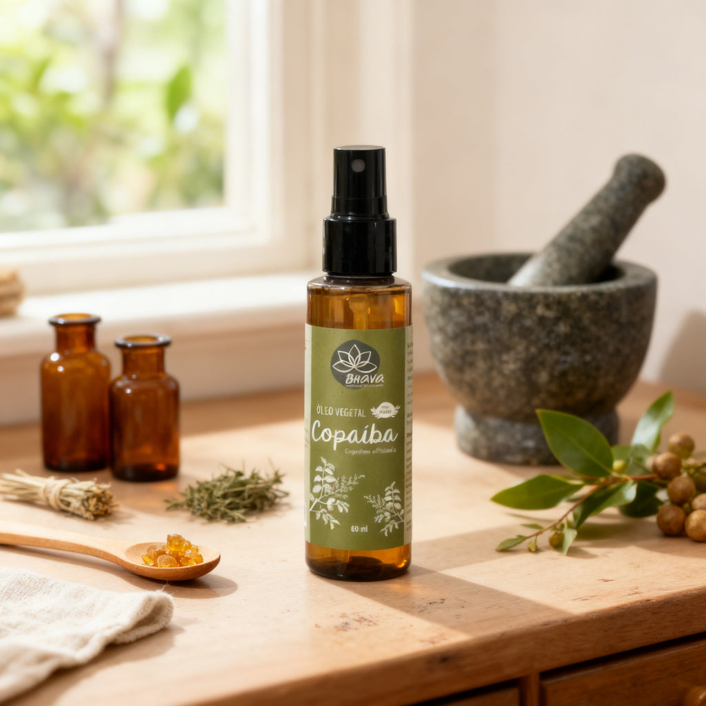 Óleo Vegetal de Copaíba 60ml - 100% Puro