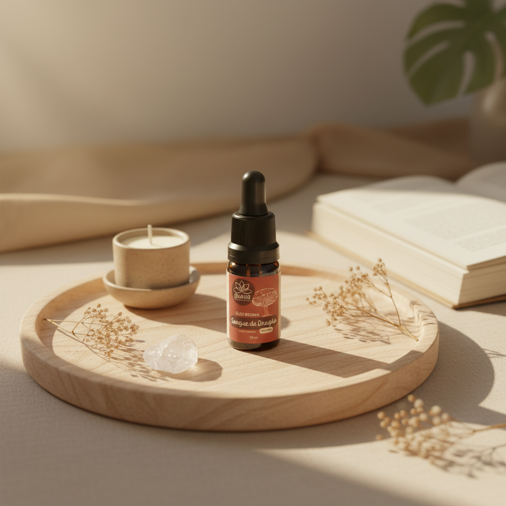 Óleo Resina Sangue de Dragão 10 ml - 100% Puro