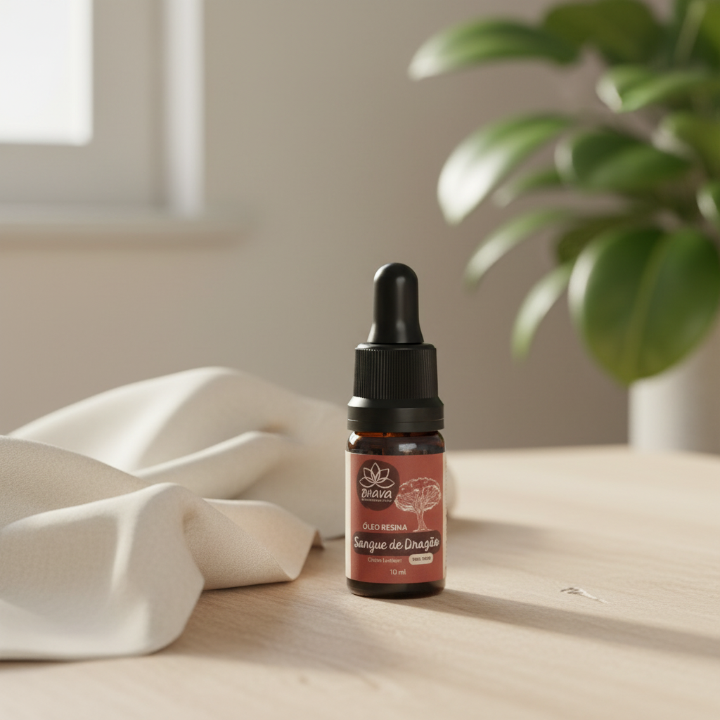 Óleo Resina Sangue de Dragão 10 ml - 100% Puro