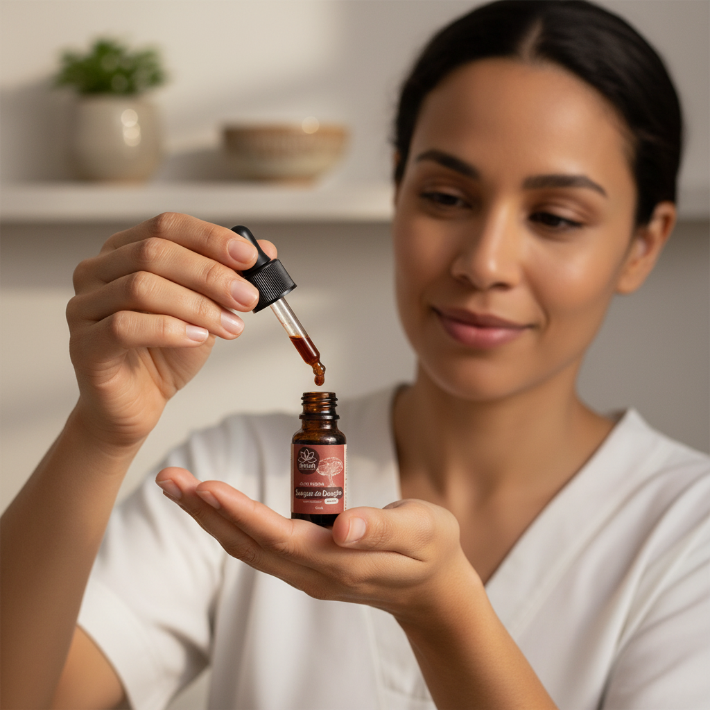 Óleo Resina Sangue de Dragão 10 ml - 100% Puro