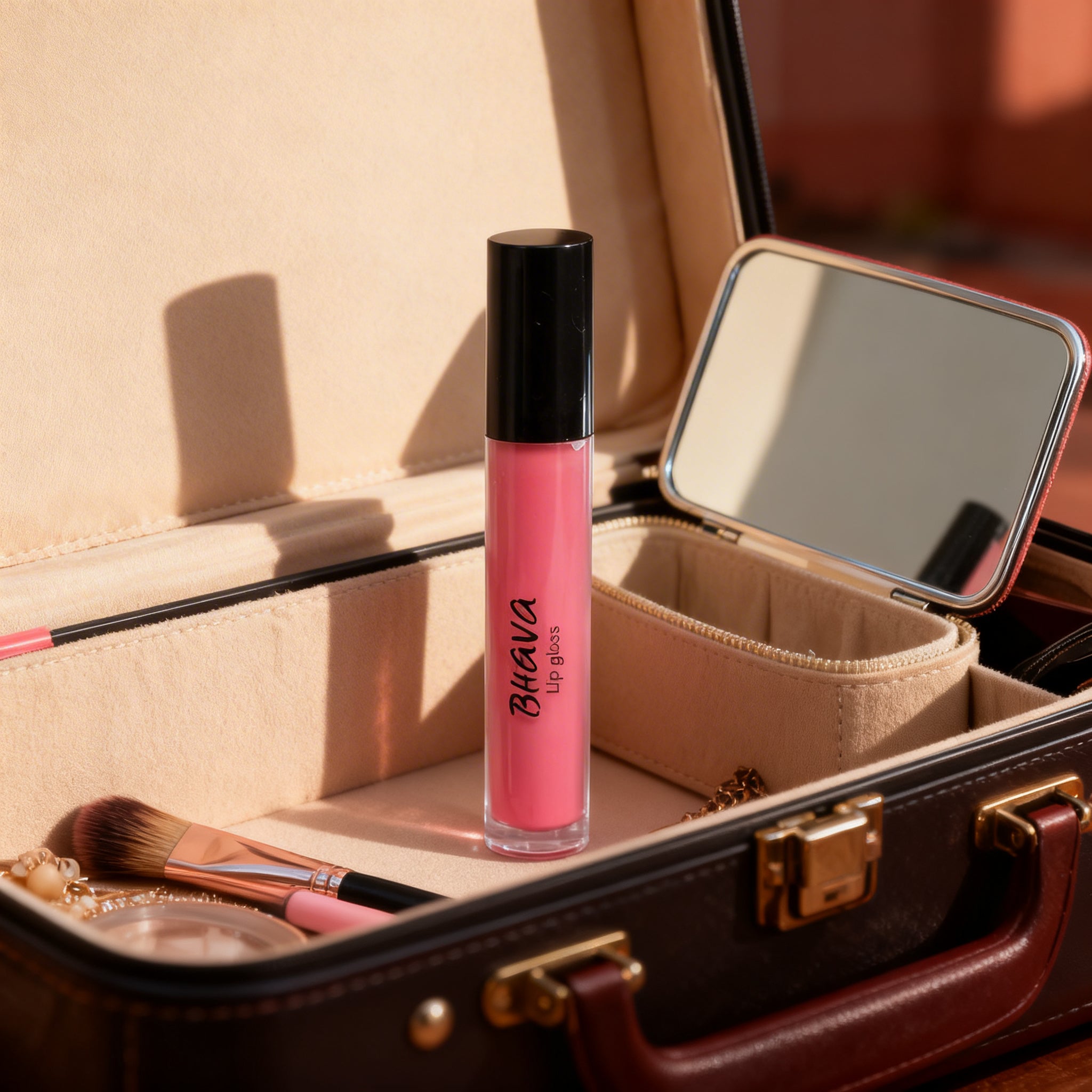 Lip Gloss Rosa Manacá 6g 100% natural