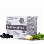 Shampoo sólido Detox 90g - 100% Natural - Lixo Zero